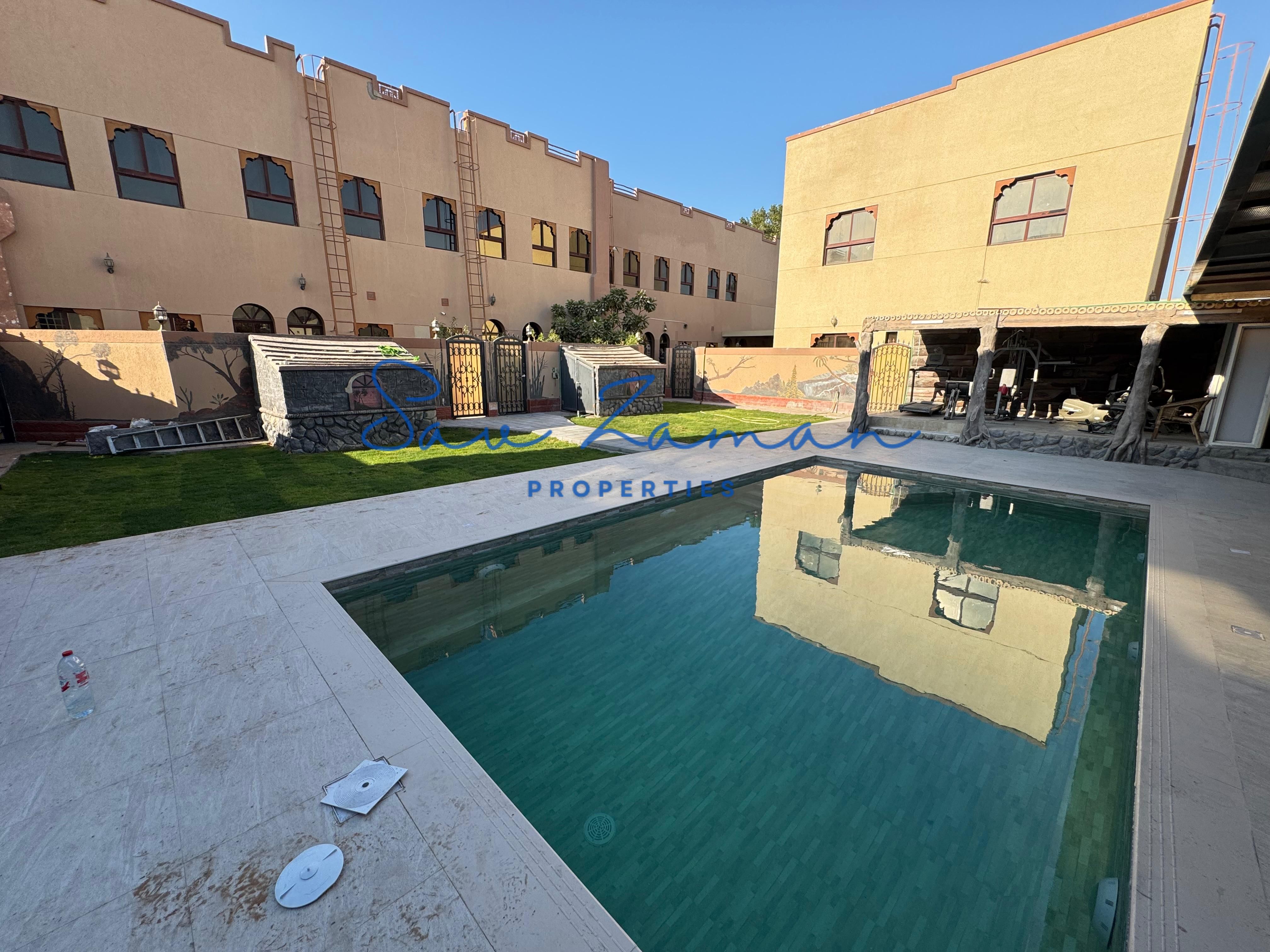 AWESOME 3BR MAIDS PRIVATE GARDEN SHARED POOL GYM COMPOUND VILLAS