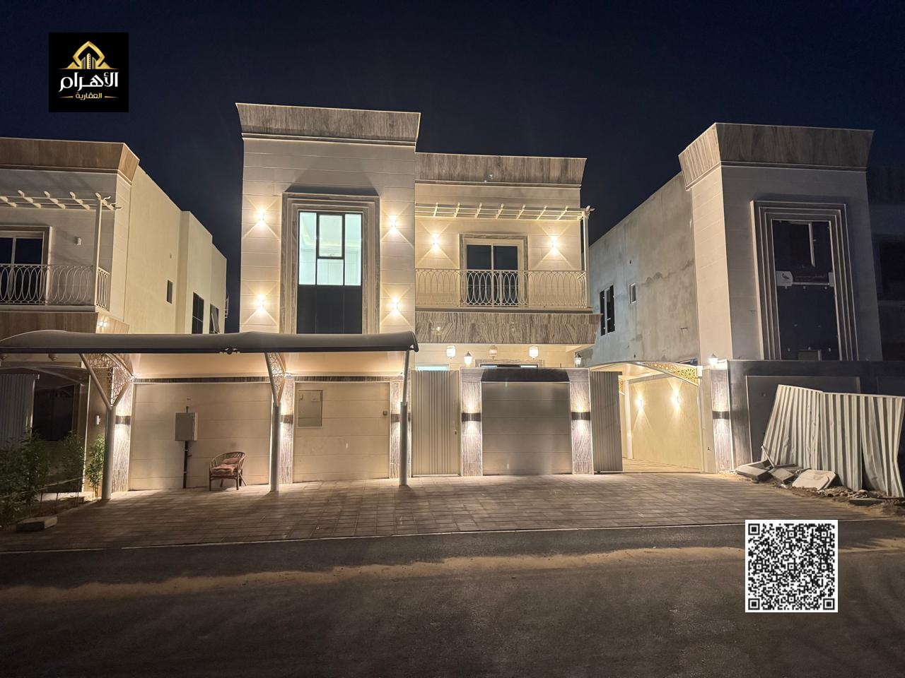 With electricity, water, and air conditioning, own your dream villa and invest in a luxurious villa in the heart of Al Zahia.