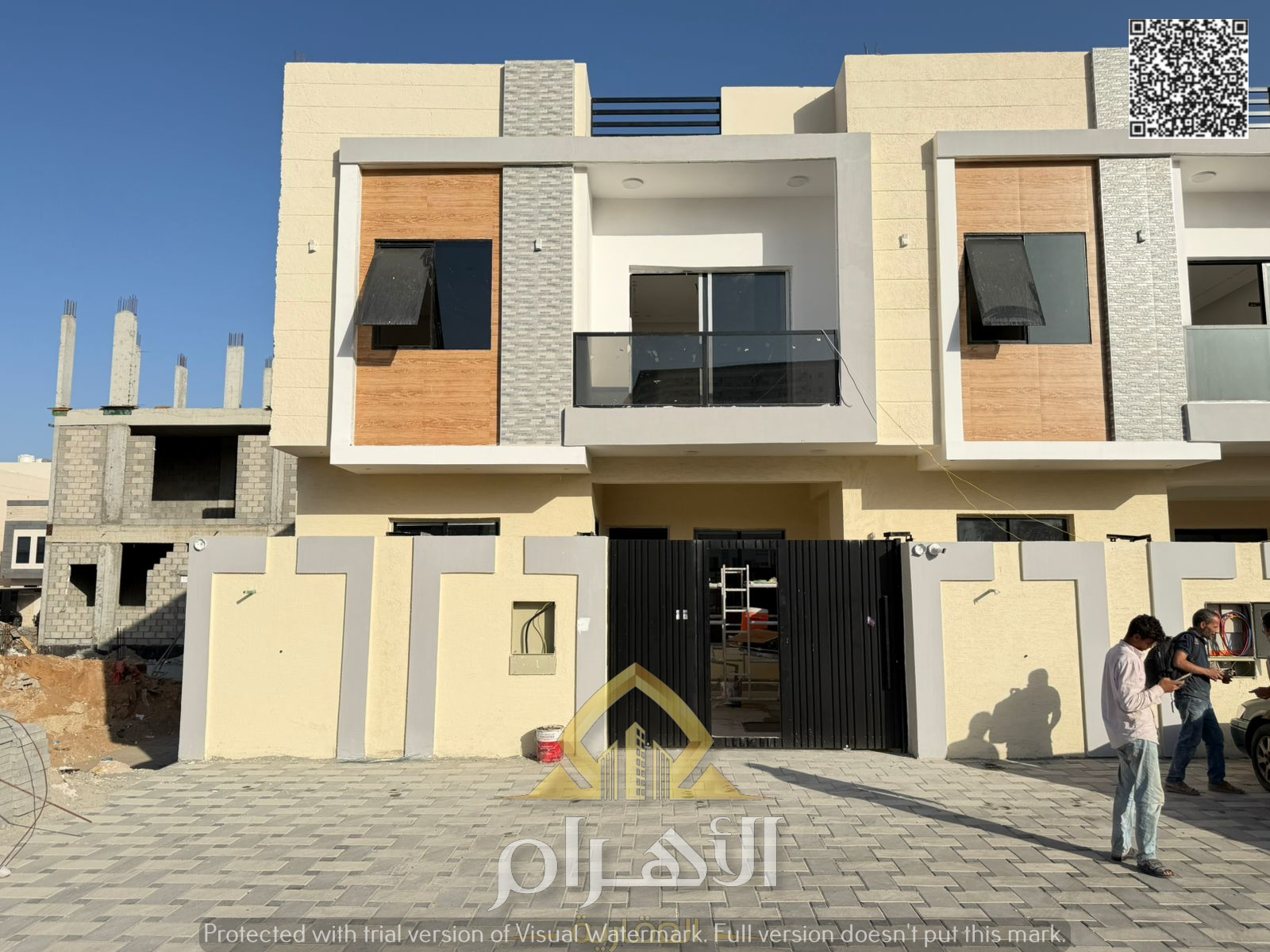 Villa for sale in a prime residential location in Al Yasmin, Ajman. Custom-finished, special price, no down payment required.