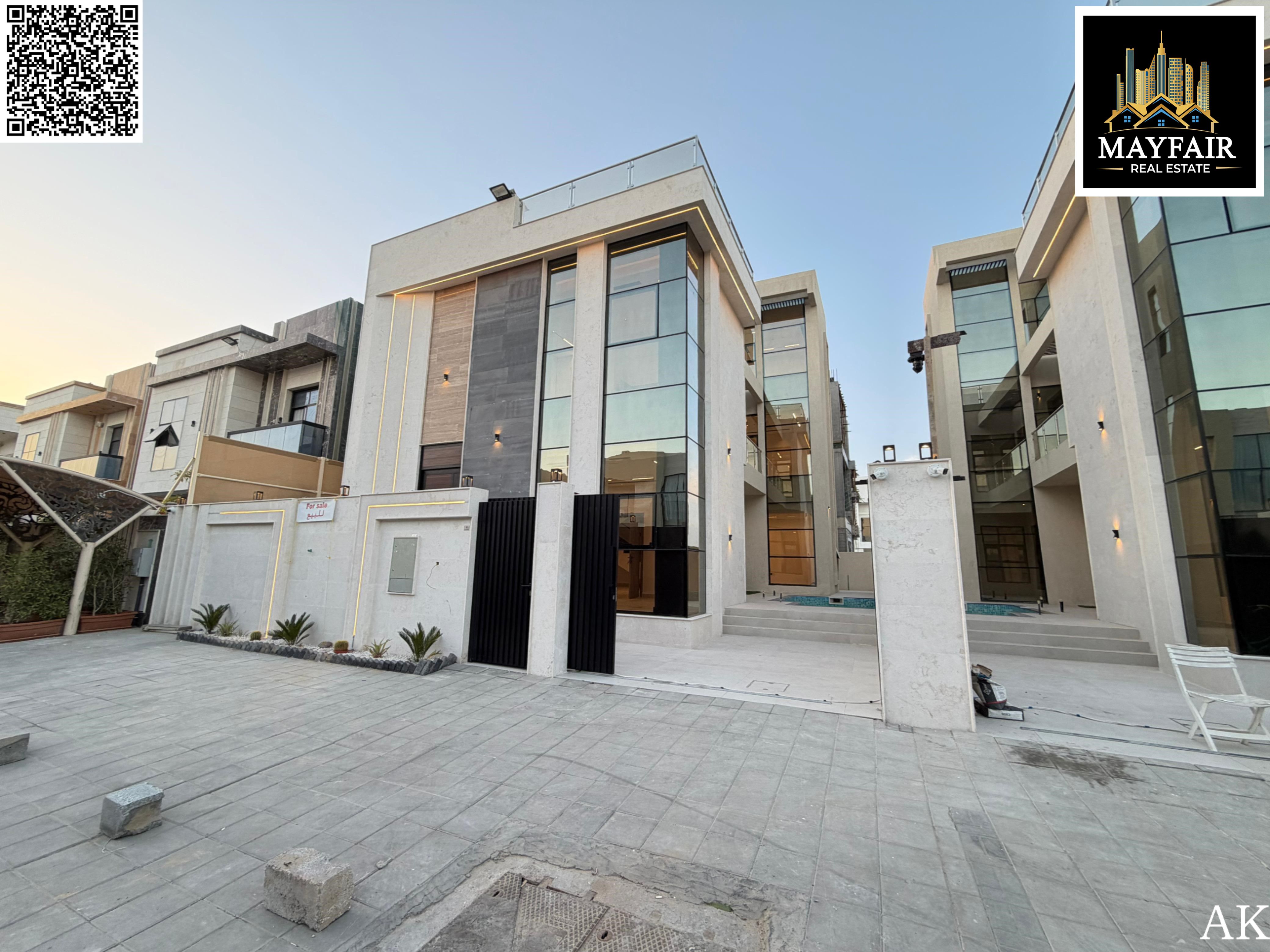A unique opportunity to own a luxurious villa with modern finishes, in one of Ajman's best areas, close to main roads and all amenities.