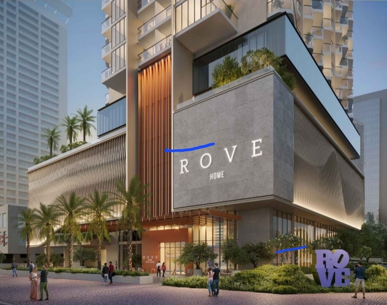 Luxury Rove Home Studio | Highest Floor | Stunning Marina View
