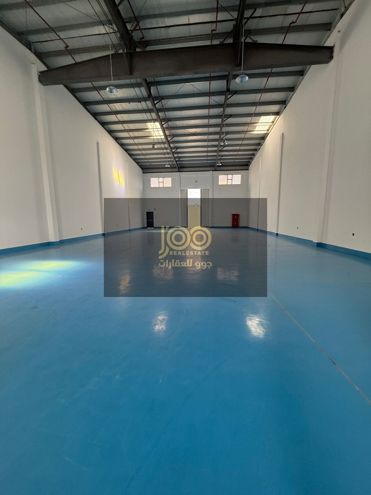 5000 sq ft warehouse, 25 kW electricity, first occupancy, suitable for all activities