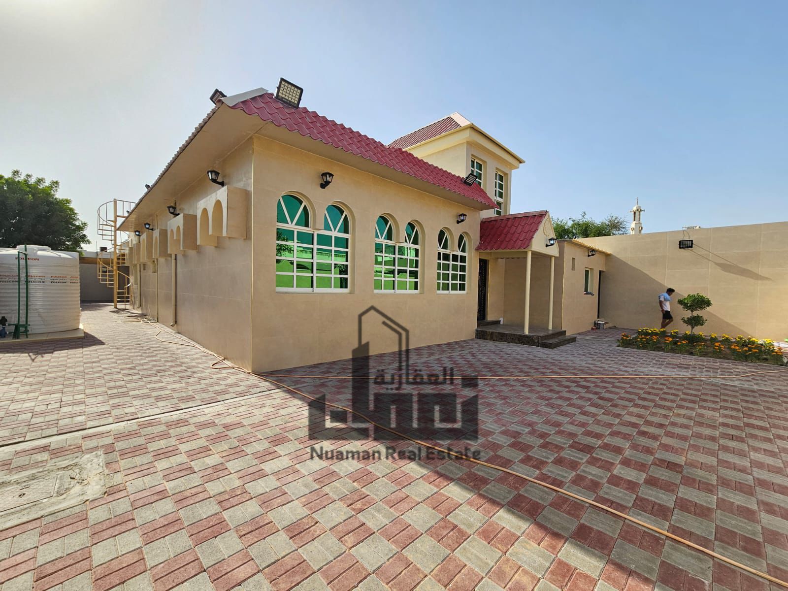 Elegant Villa for Sale in Al Qadsia – Sharjah, 4 Bedrooms, 4 Bathrooms, Spacious Living and Majlis, Modern Split AC, Maid and Driver Rooms
