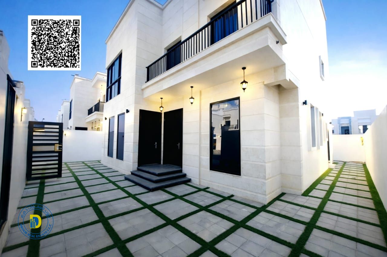 Villa for sale in Al Zahia, Ajman, with 7 bedrooms, 3 living rooms, and a majlis, at an excellent price.