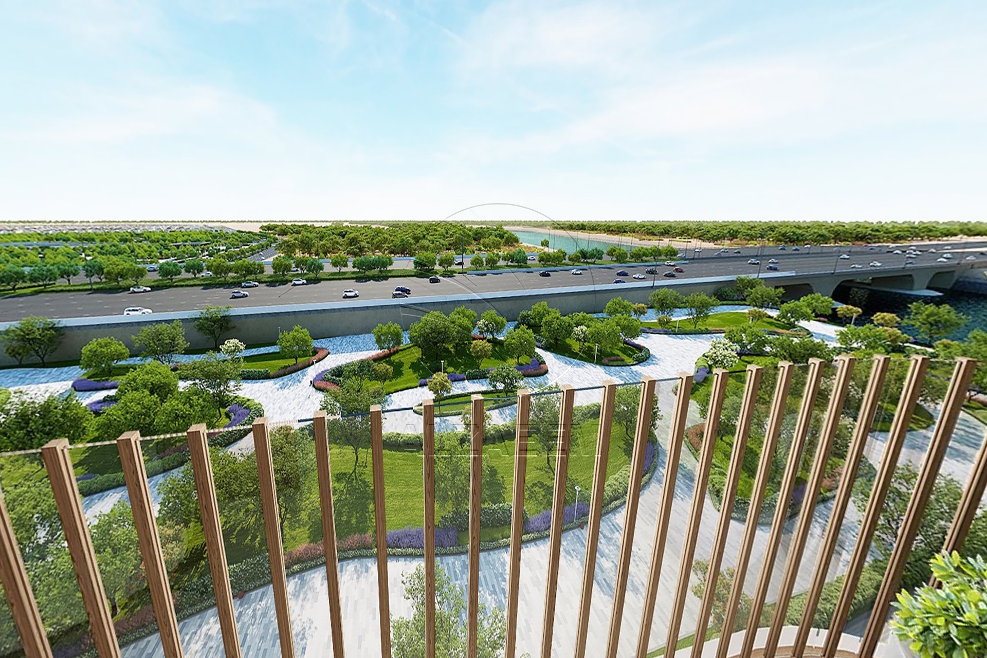 Canal and Road View | High Floor | Big Terrace