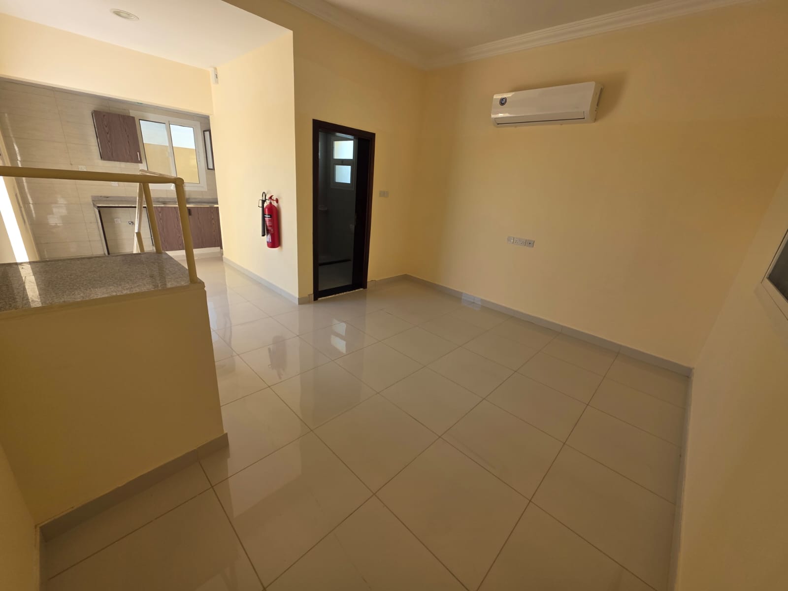 First-time occupancy rooftop studio apartment for annual rent in Ajman - Al Rawda, near Sheikh Ammar Street. A unique opportunity for those who value