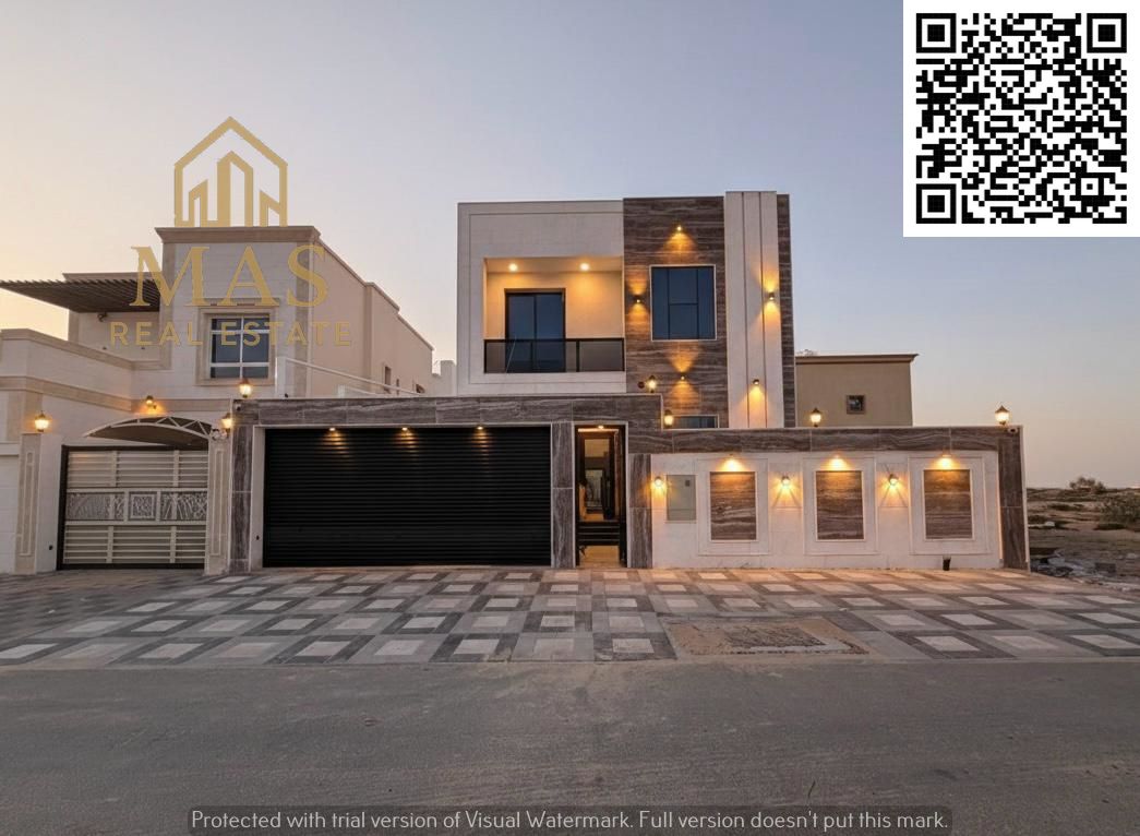 One of the most luxurious villas in Ajman for sale in a very prime location. Registration and ownership fees included. | Bank financing available with