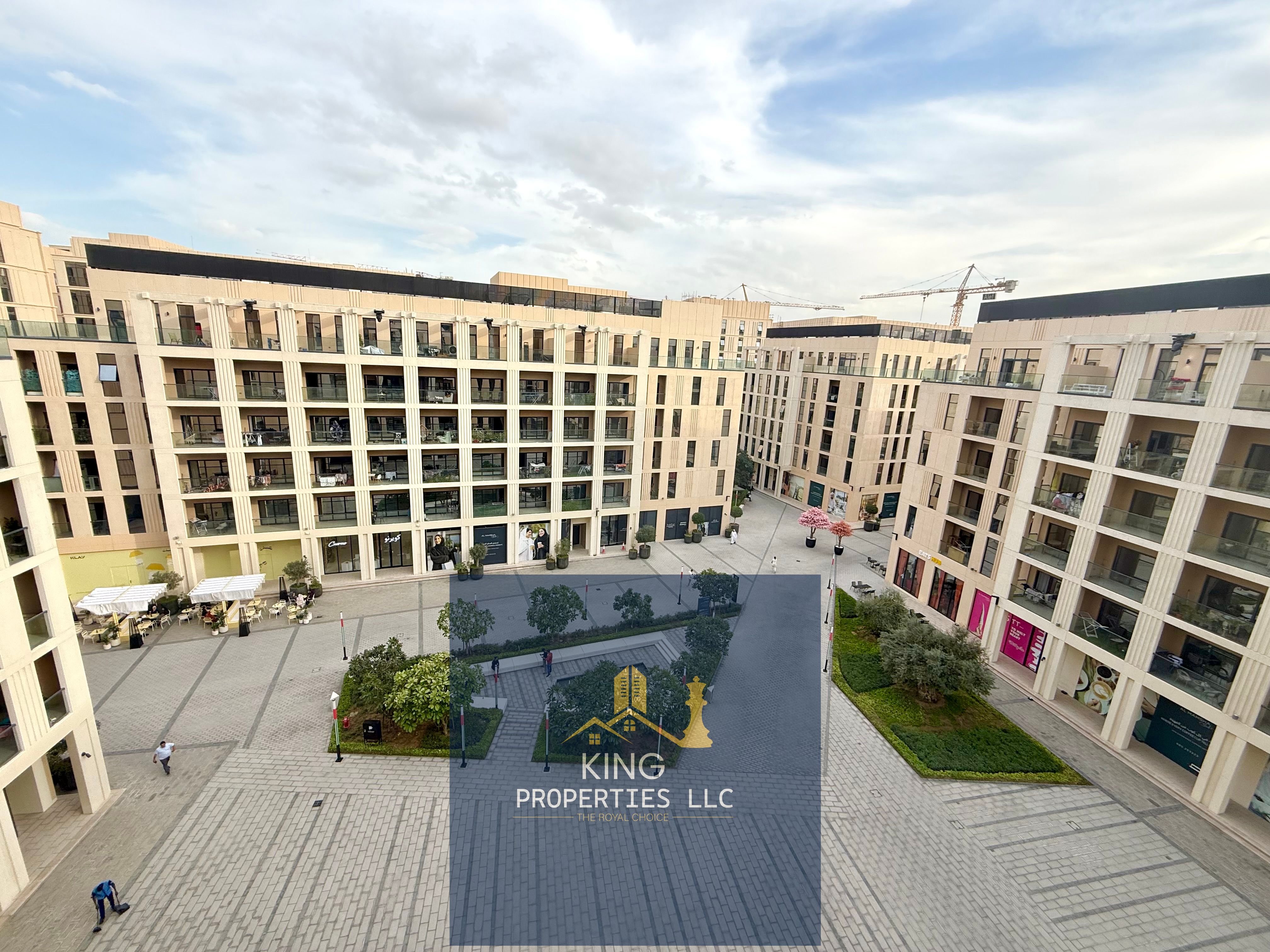 Brand new 1 bhk with threes for rent Al mamsha Sharjah