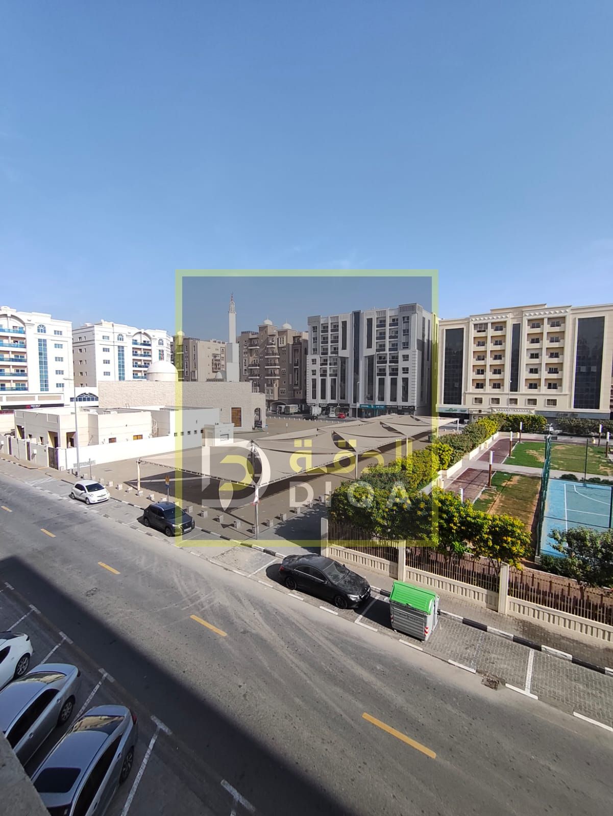 flat for rent 2 bed room with parking Sharjah Muwailah