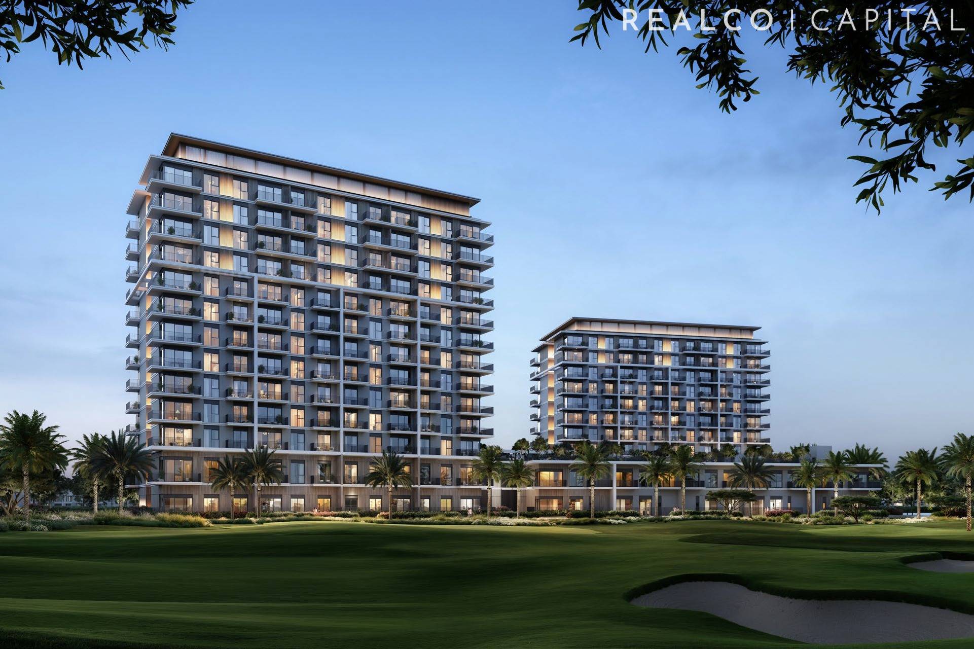 Exclusive 2BR Golf Field View Apartment – Dubai Luxury Investment