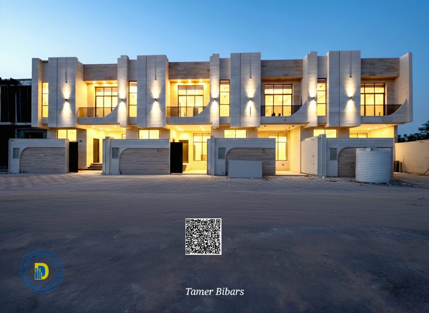 For sale: Unmissable opportunity! 5-bedroom townhouse with a roof , including registration fees, in Al Helio 2, . Bank financing . Freehold