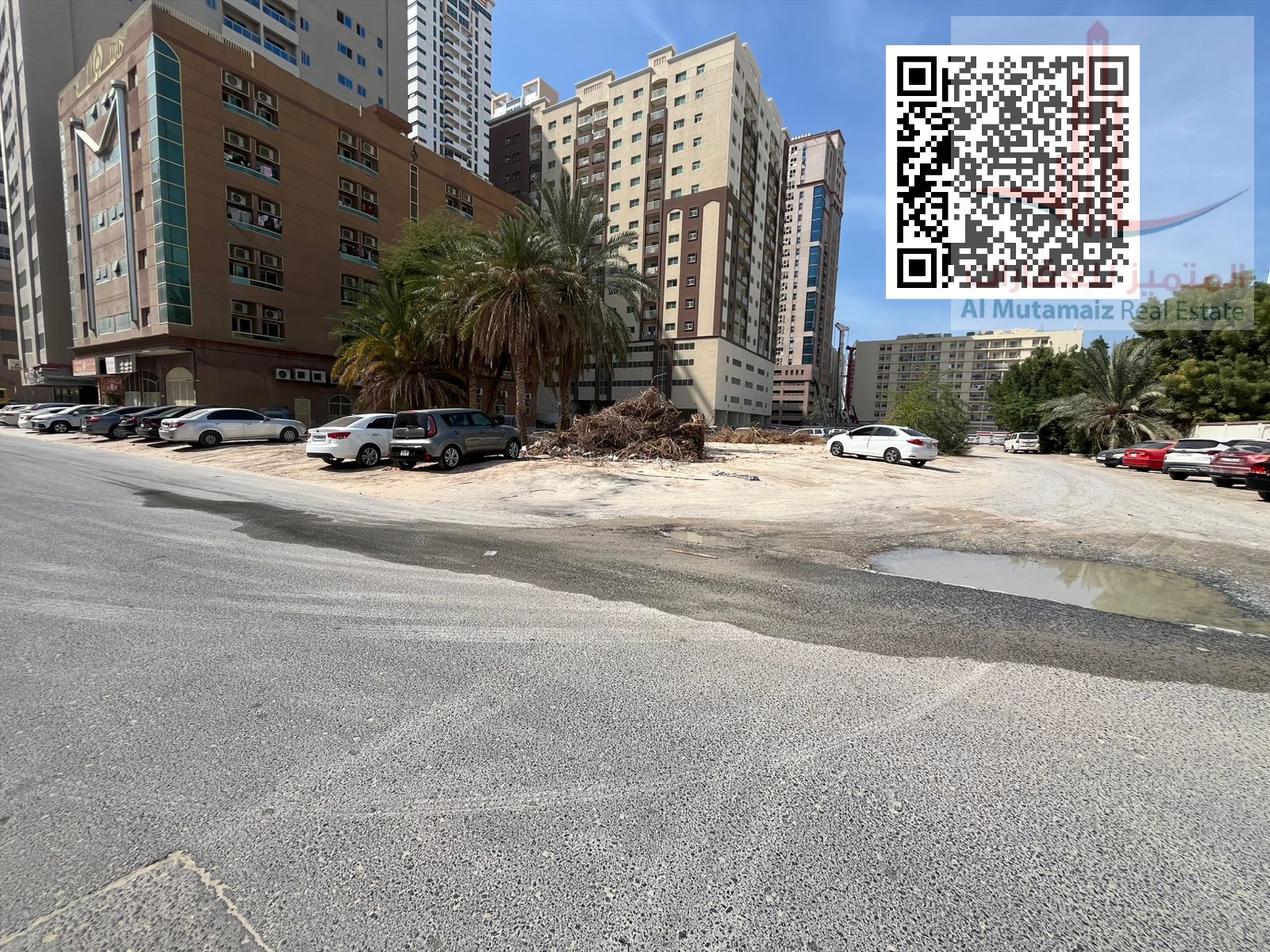Land for sale in Rachidia 3, residential/commercial, excellent location, corner plot on two streets, very large area