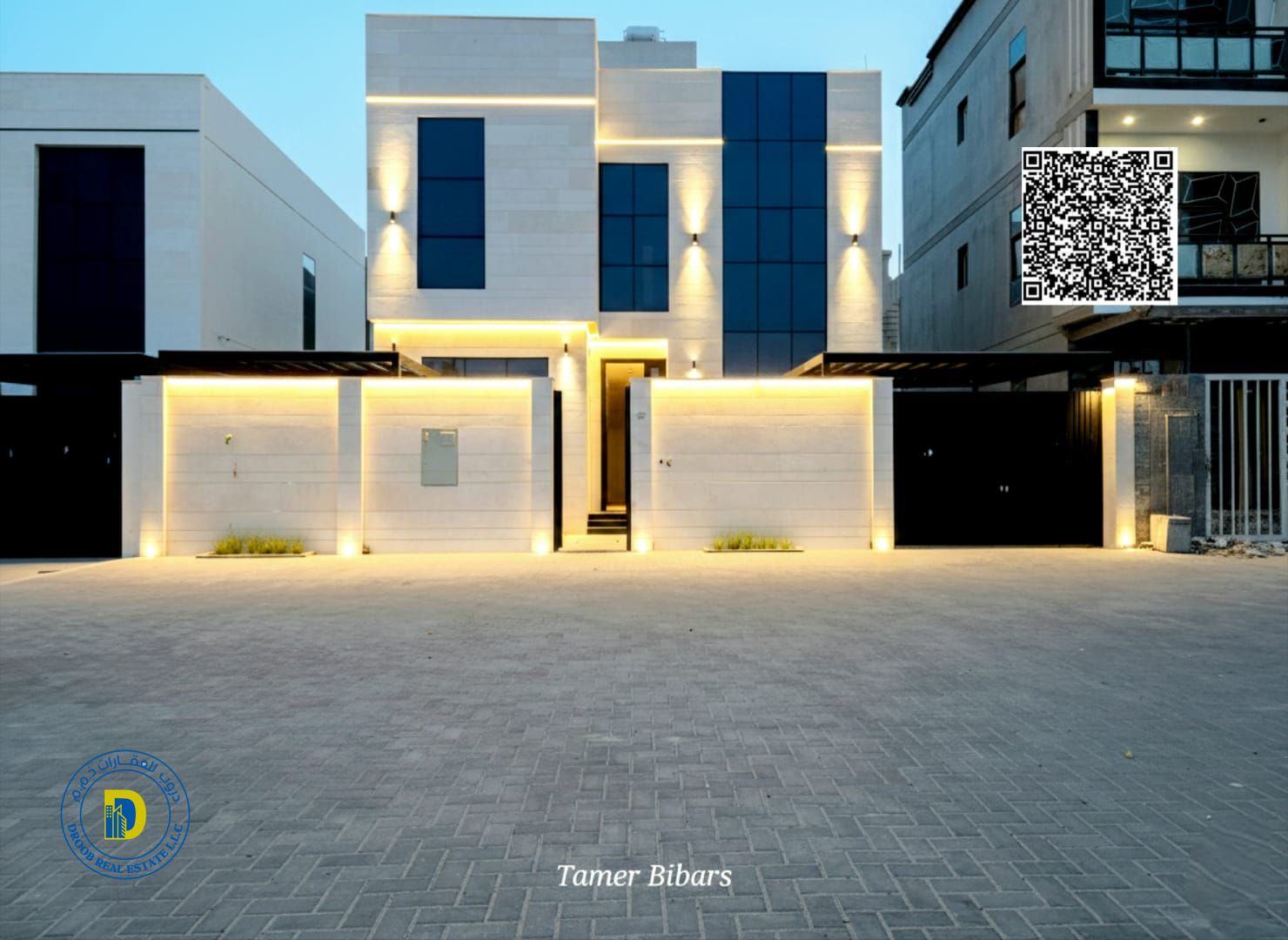 For sale in Al Zahia, a modern corner villa with 4 bedrooms and a roof , featuring luxurious finishes. Bank financing . Freehold .