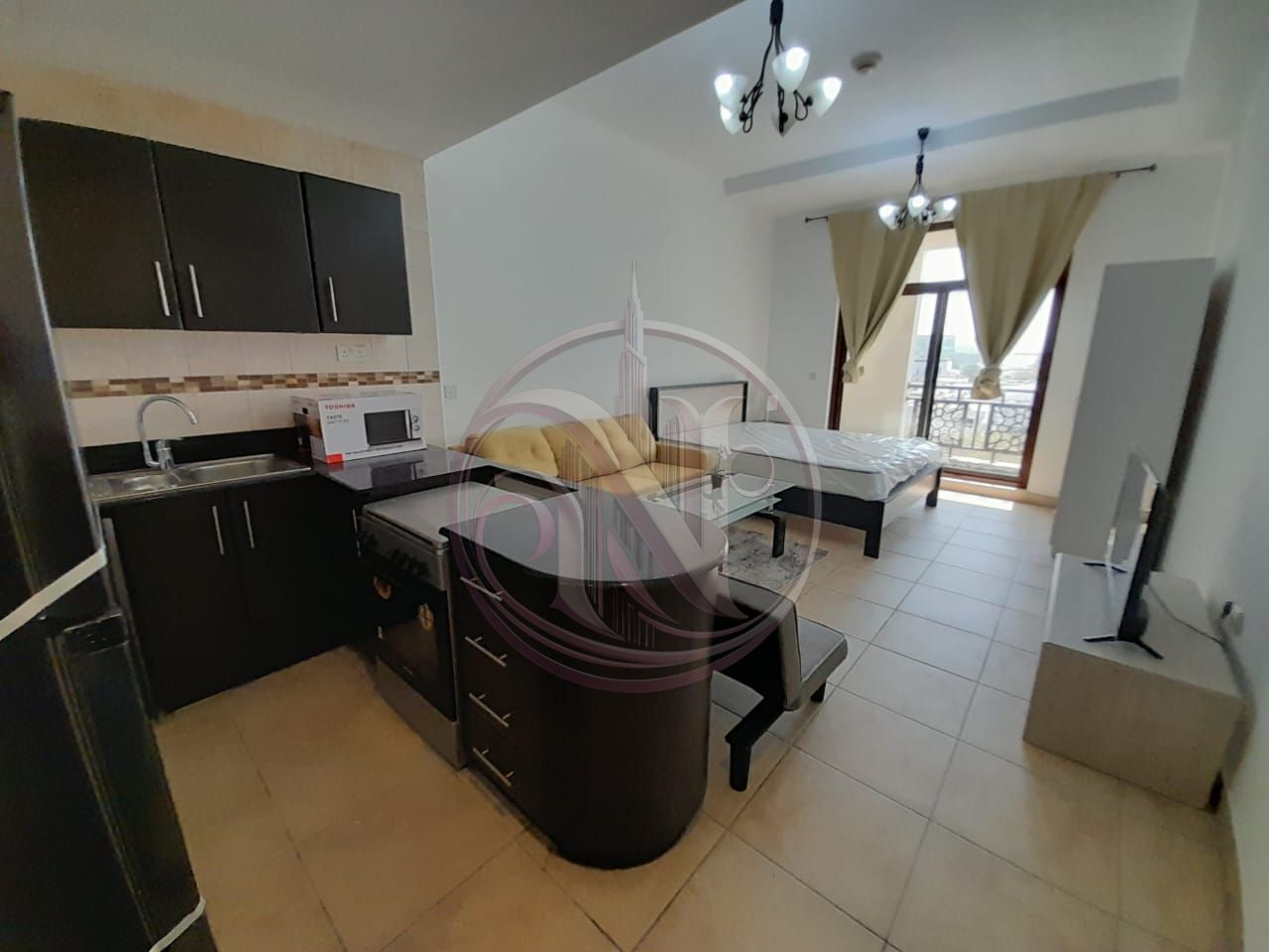 Best Deal |Studio with Balcony | Furnished | LEASEHOLD NOT FREEHOLD | With All Facilities | Resort Style | Good Location