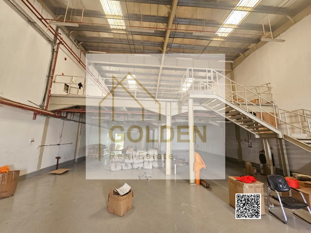 Mezzanine Commercial Warehouse for Annual Rent in Umm Al Quwain | Ready for Use | 31 AED per sqft