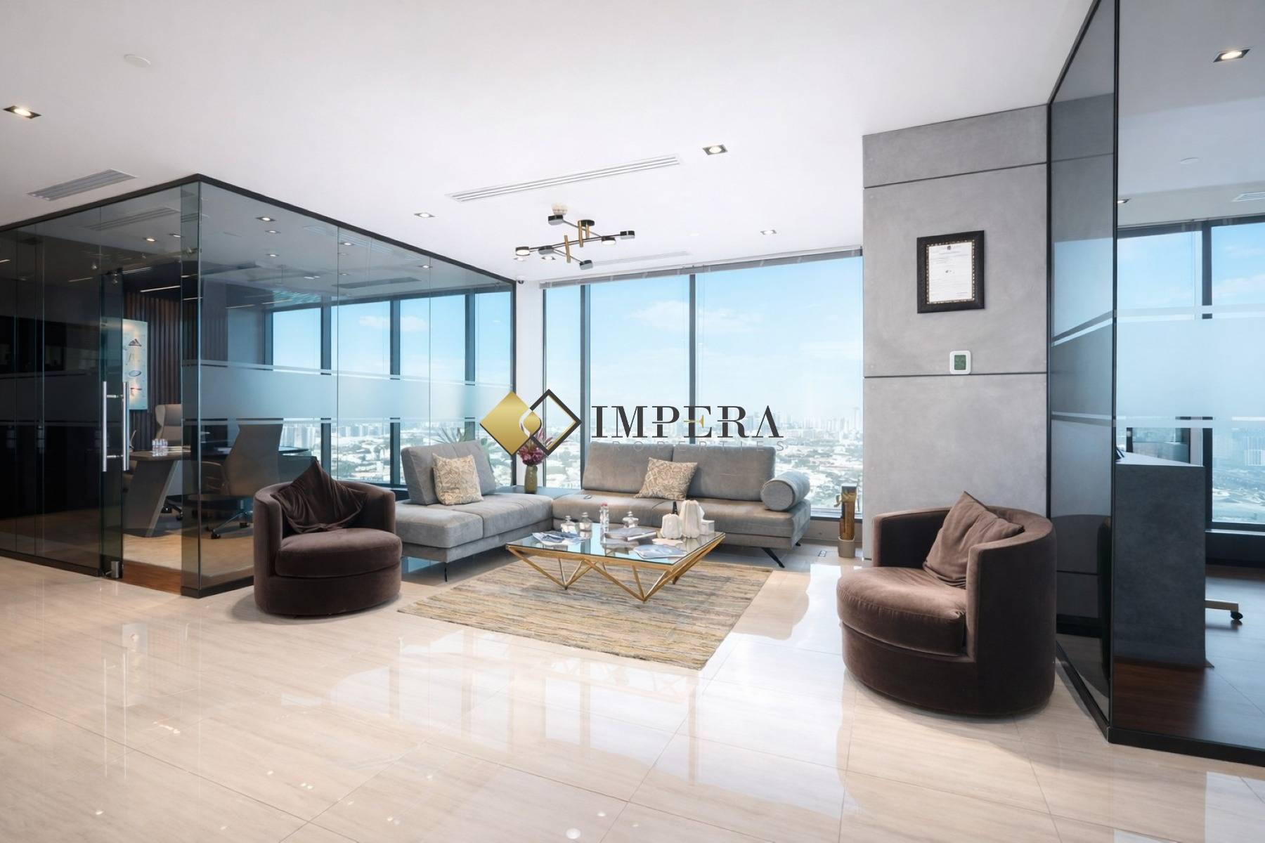 RARE LUXURY OFFICE | FITTED | UNFURNISHED