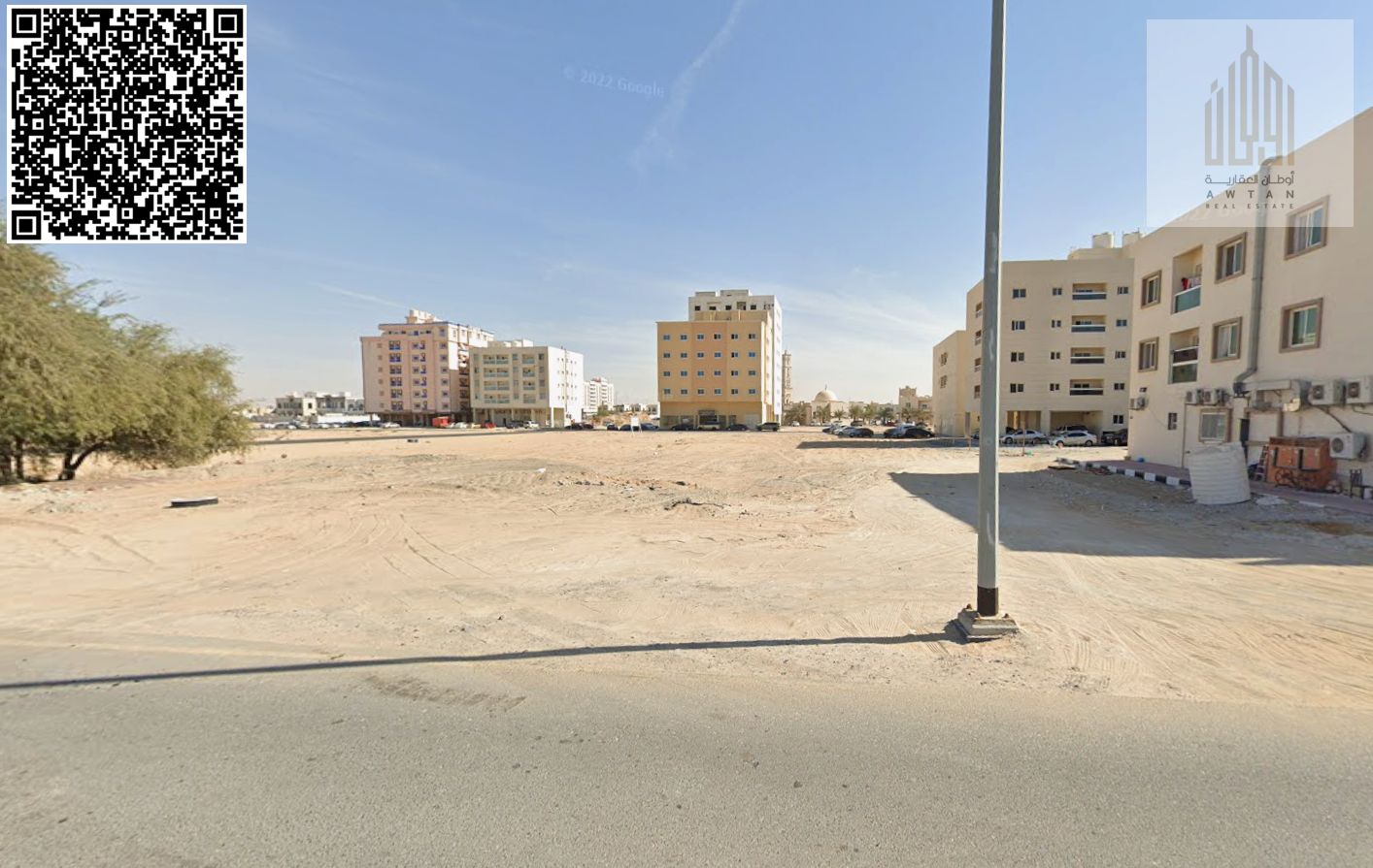 Commercial plot opposite to Ajman traffic | G+8 floors , 14531 sqft | Freehold