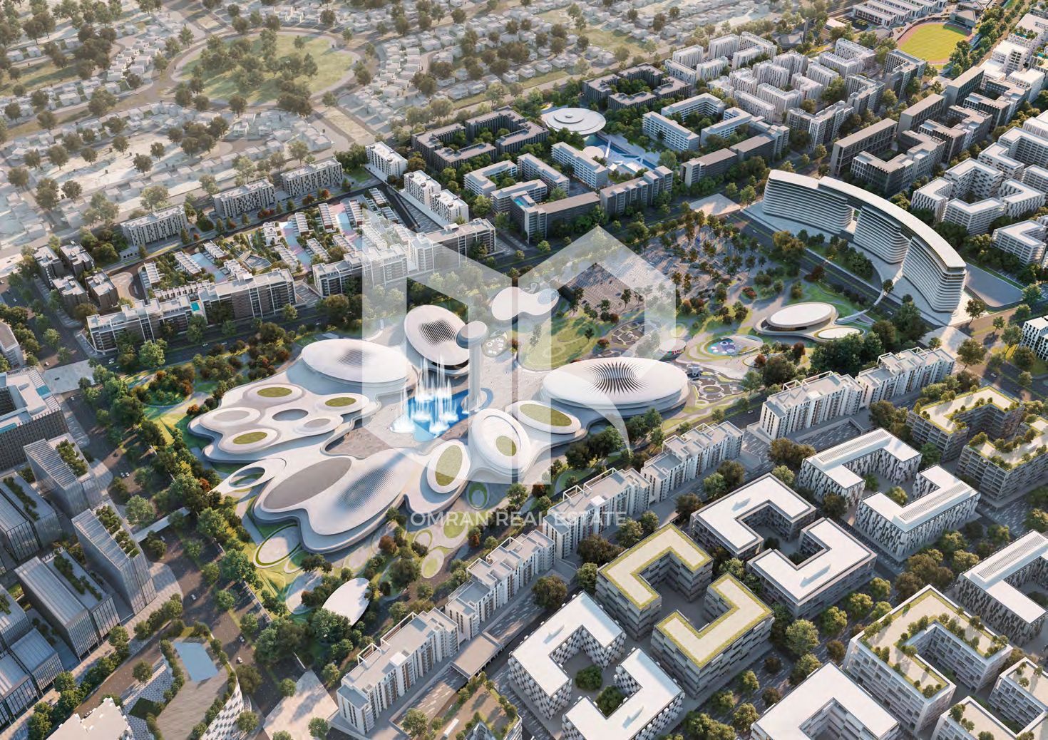 Apartment for sale in Aljada, Sharjah, suitable for investment or residence, at an excellent price.