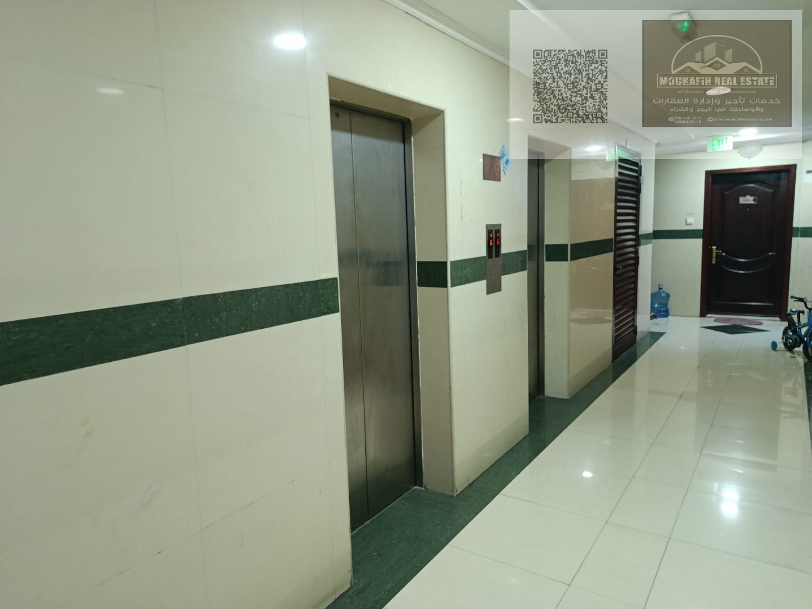 Don’t miss this opportunity! Two-bedroom apartment with living room for rent in Al Nuaimiya 2, featuring a balcony.