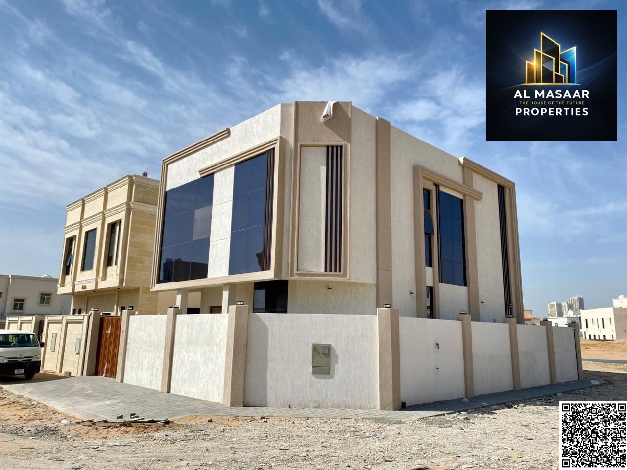 A unique opportunity at an attractive price and without annual fees. Own a villa for sale in Ajman. First resident, freehold, super deluxe finishing,