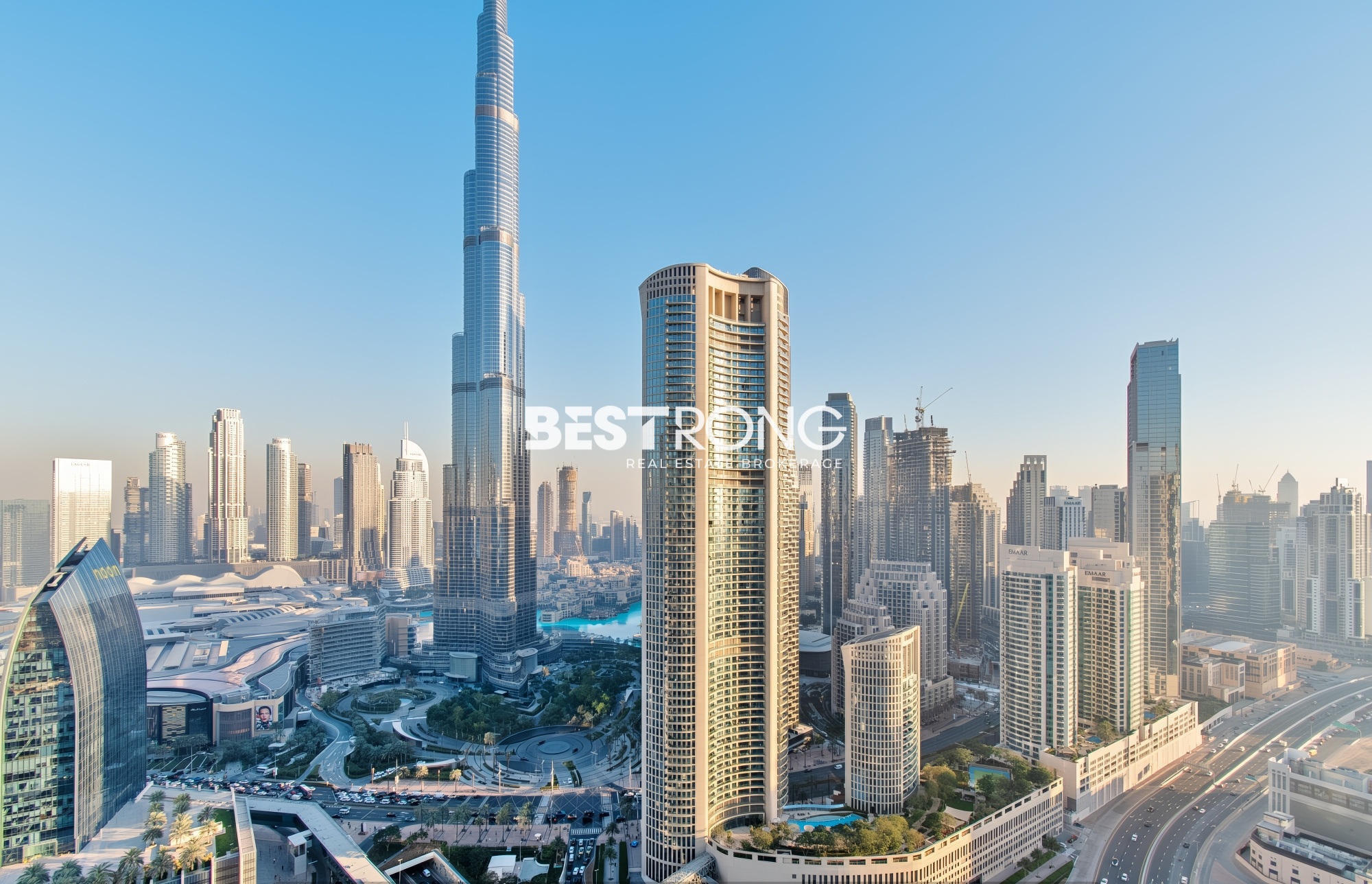 Full Burj Khalifa and Fountain View | 04 Series