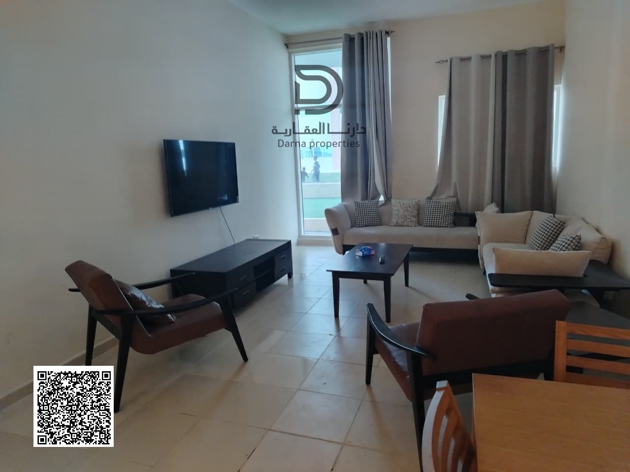 Spacious 1BR Apartment with Partial Sea & Garden View | Ajman One