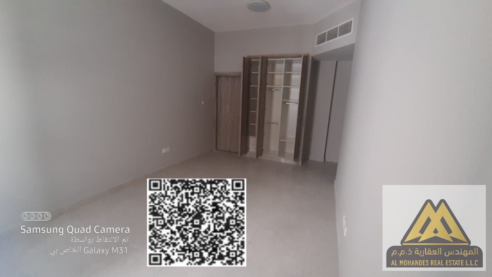 One bedroom and living room apartment for annual rent in Al Jurf Industrial Area 3