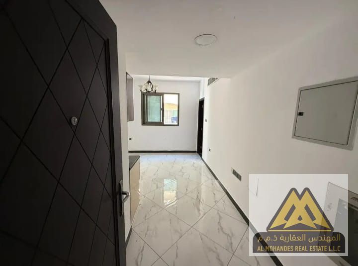 Second tenant, studio apartment for annual rent with a large area and excellent finishes in a prime location in Ajman on Sheikh Ammar Street