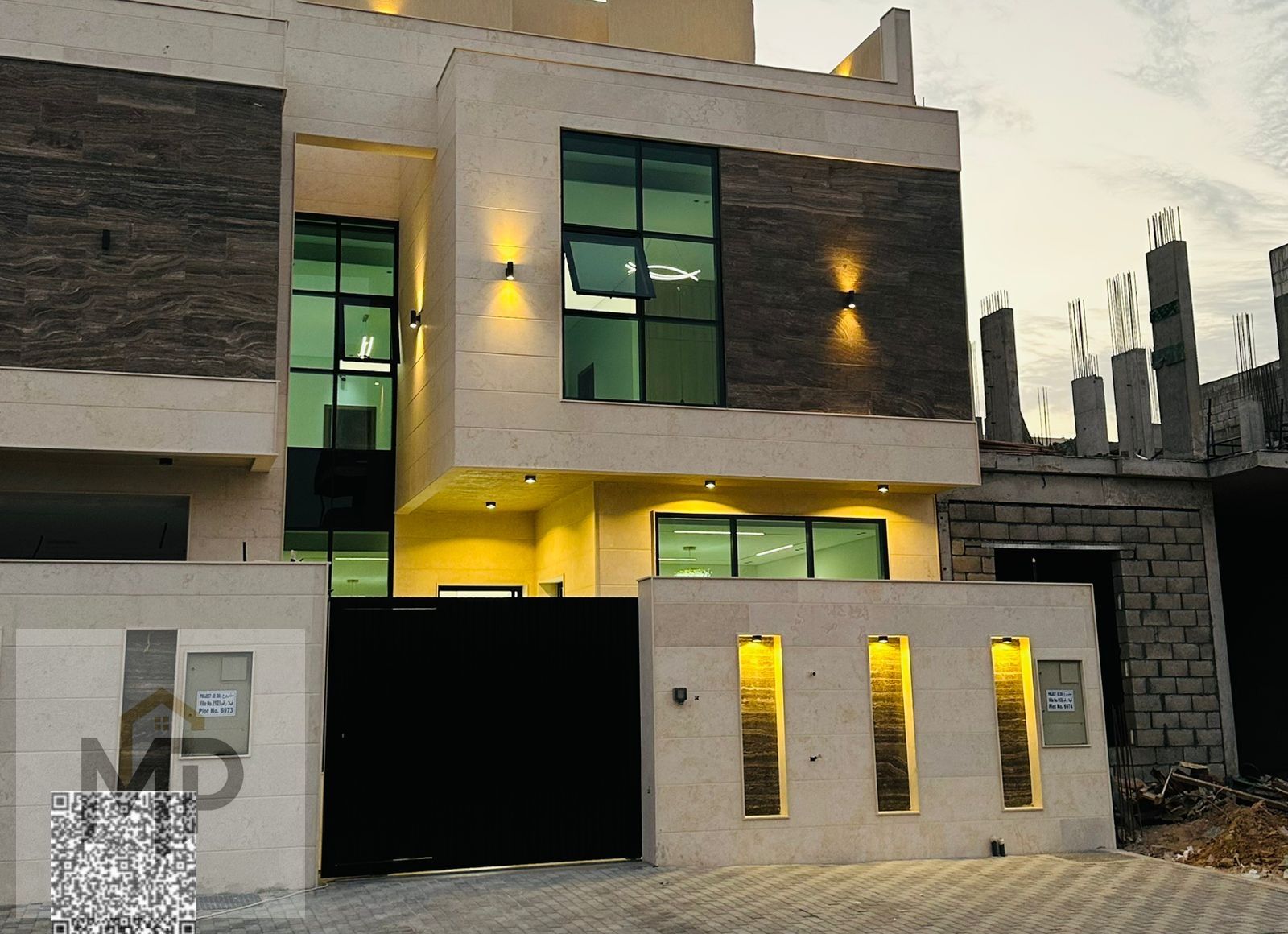 For sale, a villa in Ajman, at a snapshot price, including registration fees, excellent location, freehold for life for all nationalities, with the po