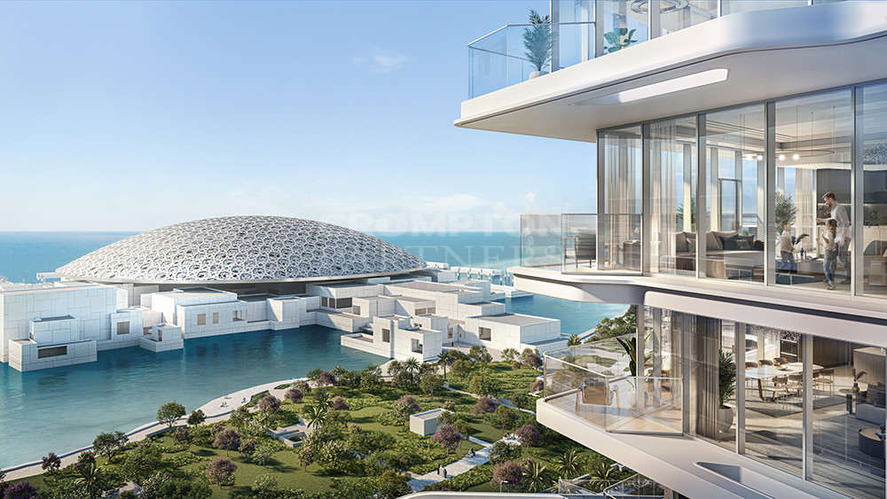 Louvre and Sea View | Mid Floor | Luxurious