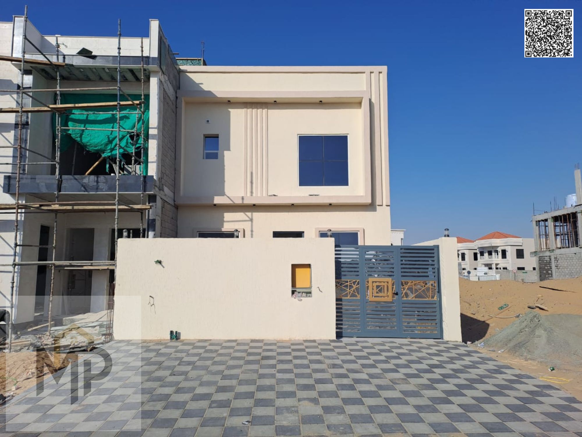 Townhouse for sale at Ajman| al helio2 area| 3 master rooms, Roof |freehold for all nationalities| the price including registration fees.
