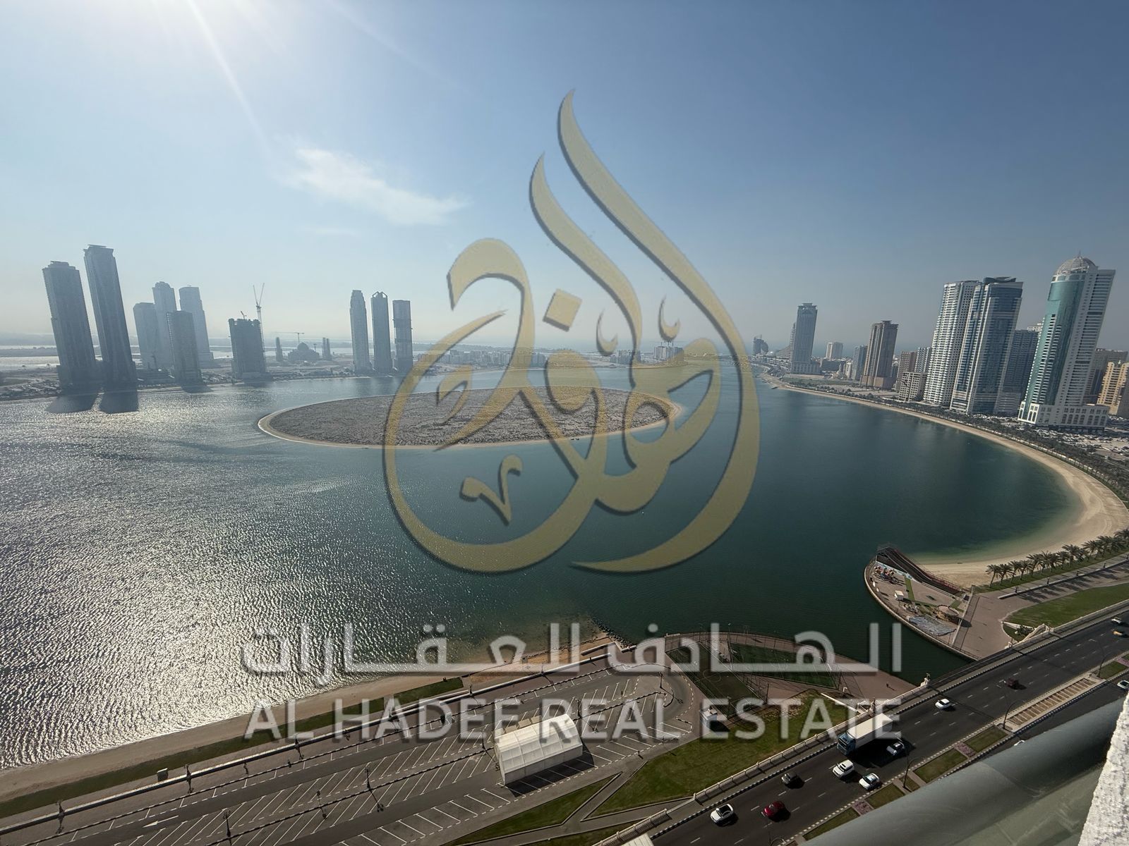 Luxury Apartment for Rent in Al Qasba Sharjah | 3BR Hall + Maid Room & Laundry | Open View | Free Pool, Gym & Parking | AC by Landlord | Prime Locatio