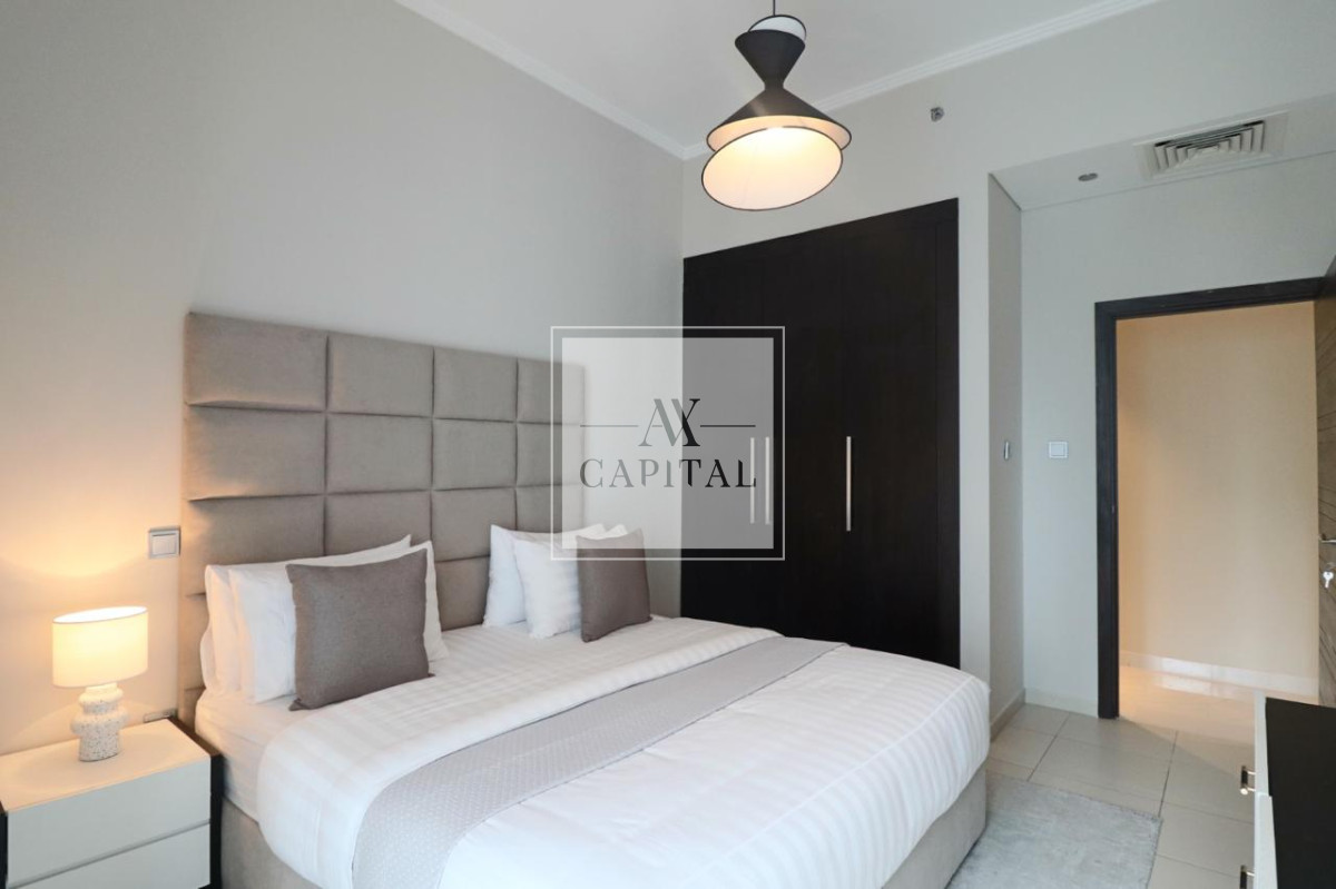 Elegantly Furnished | 2 BR | Marina & Sea View