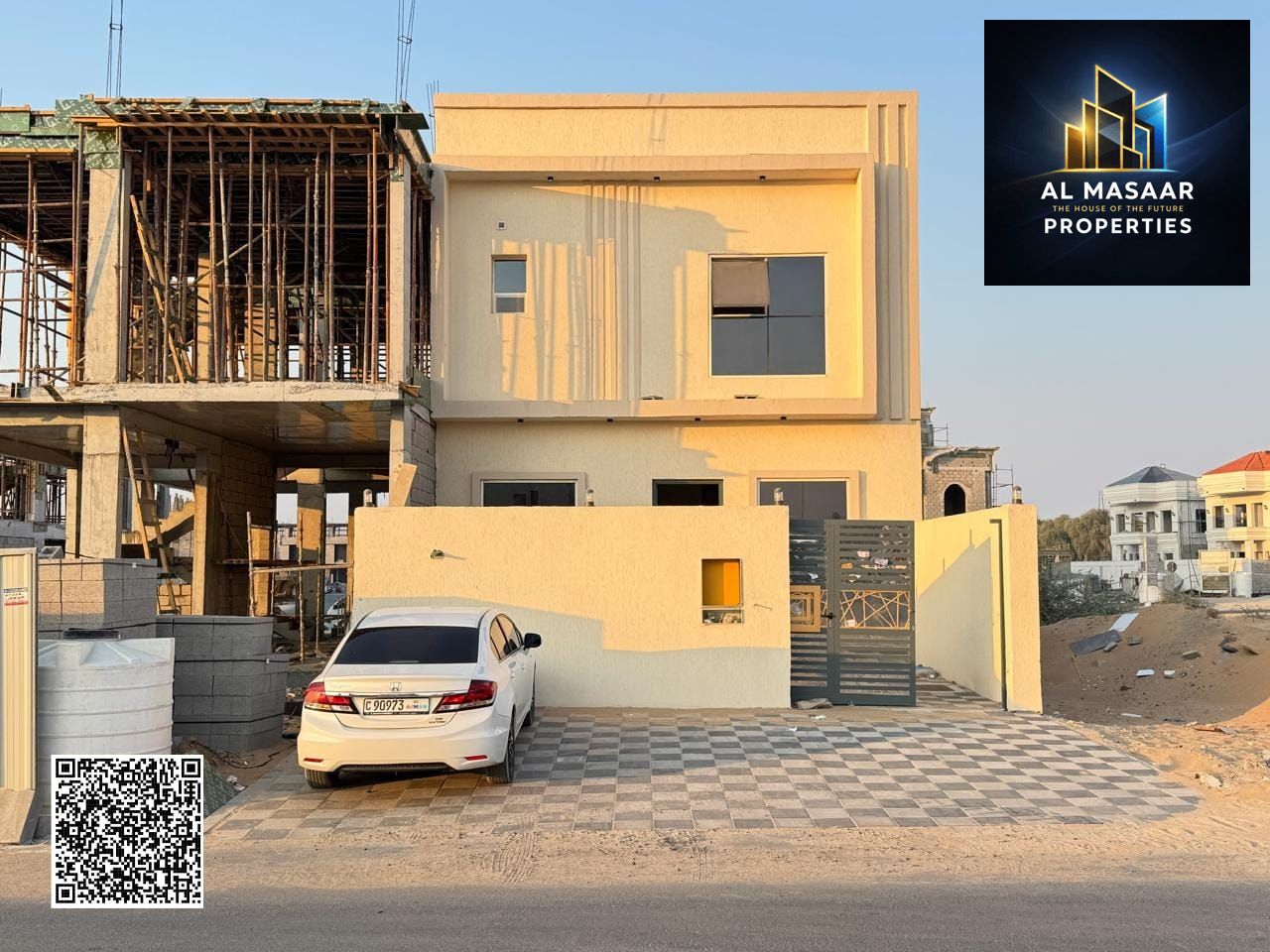 Townhouse in a prime location for sale in Al-Haliyo 2, freehold ownership for all nationalities, at a special price with super deluxe finishes. Specif