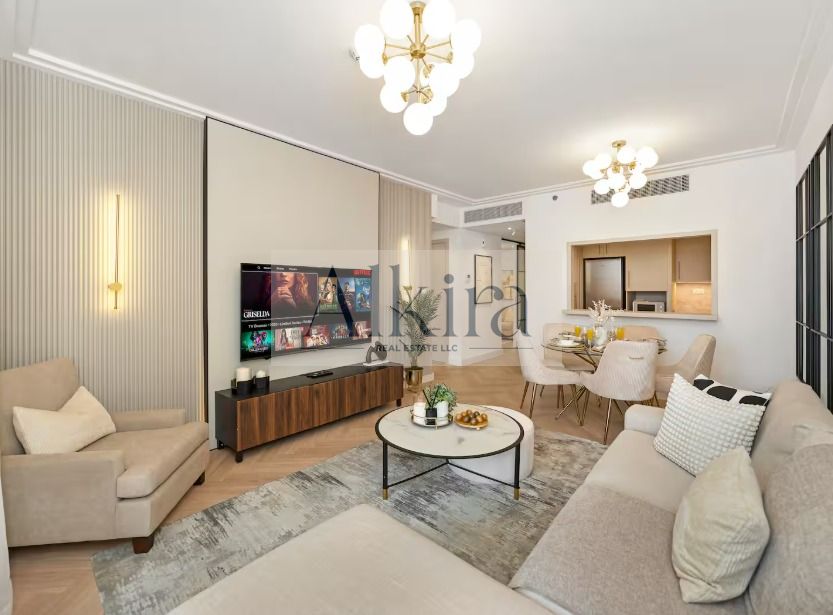 BURJ KHALIFA VIEW | 1BR+STUDY | UPGRADED | FULLY FURNISHED