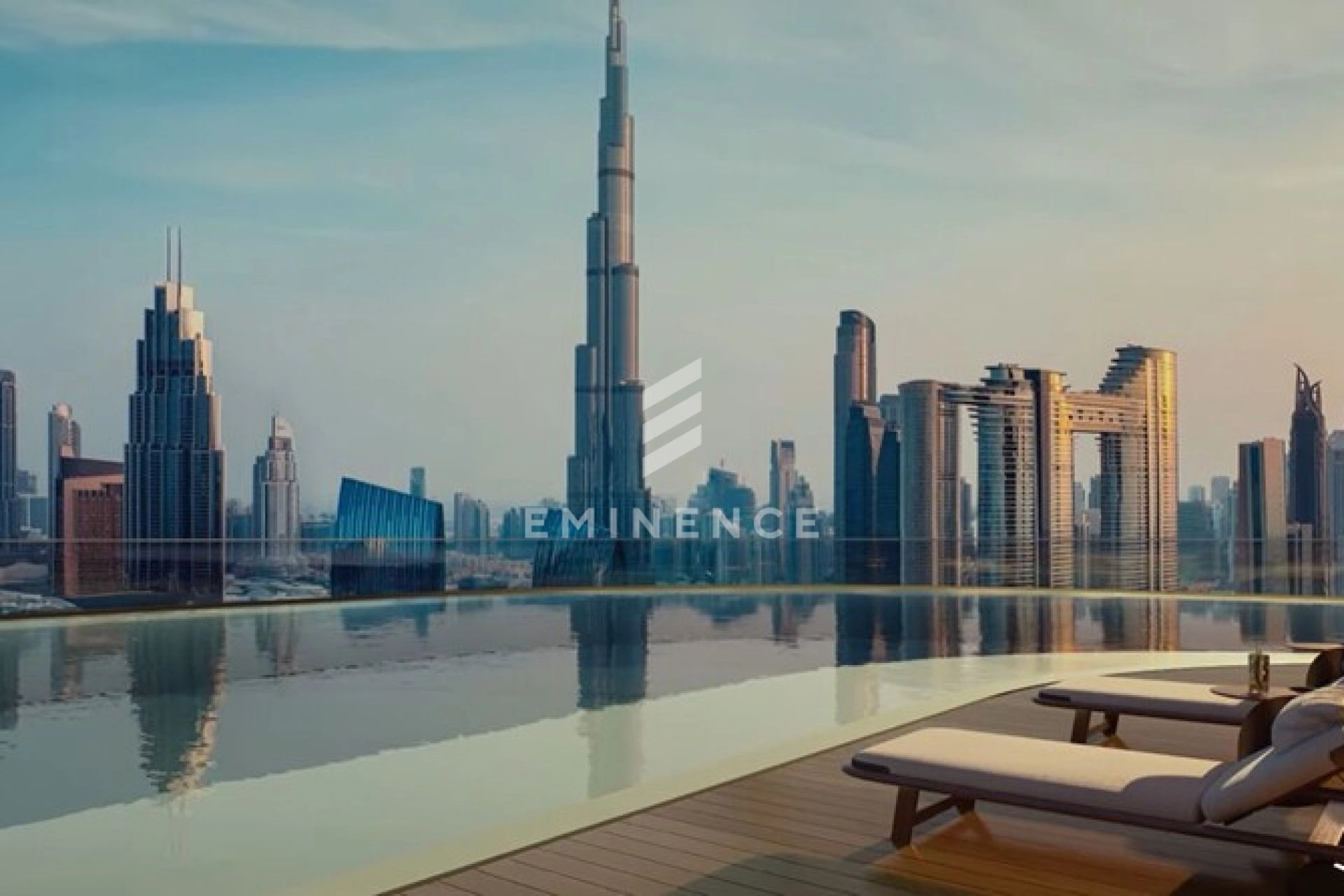 Sheikh Zayed Road and Burj Khalifa View
