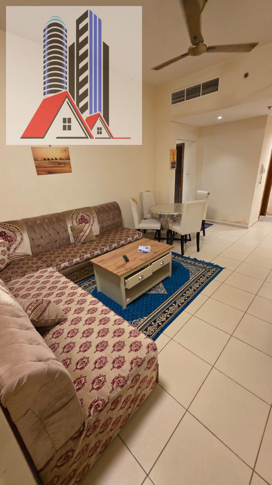 hot deal 1bhk for sale ajman one tower with parking