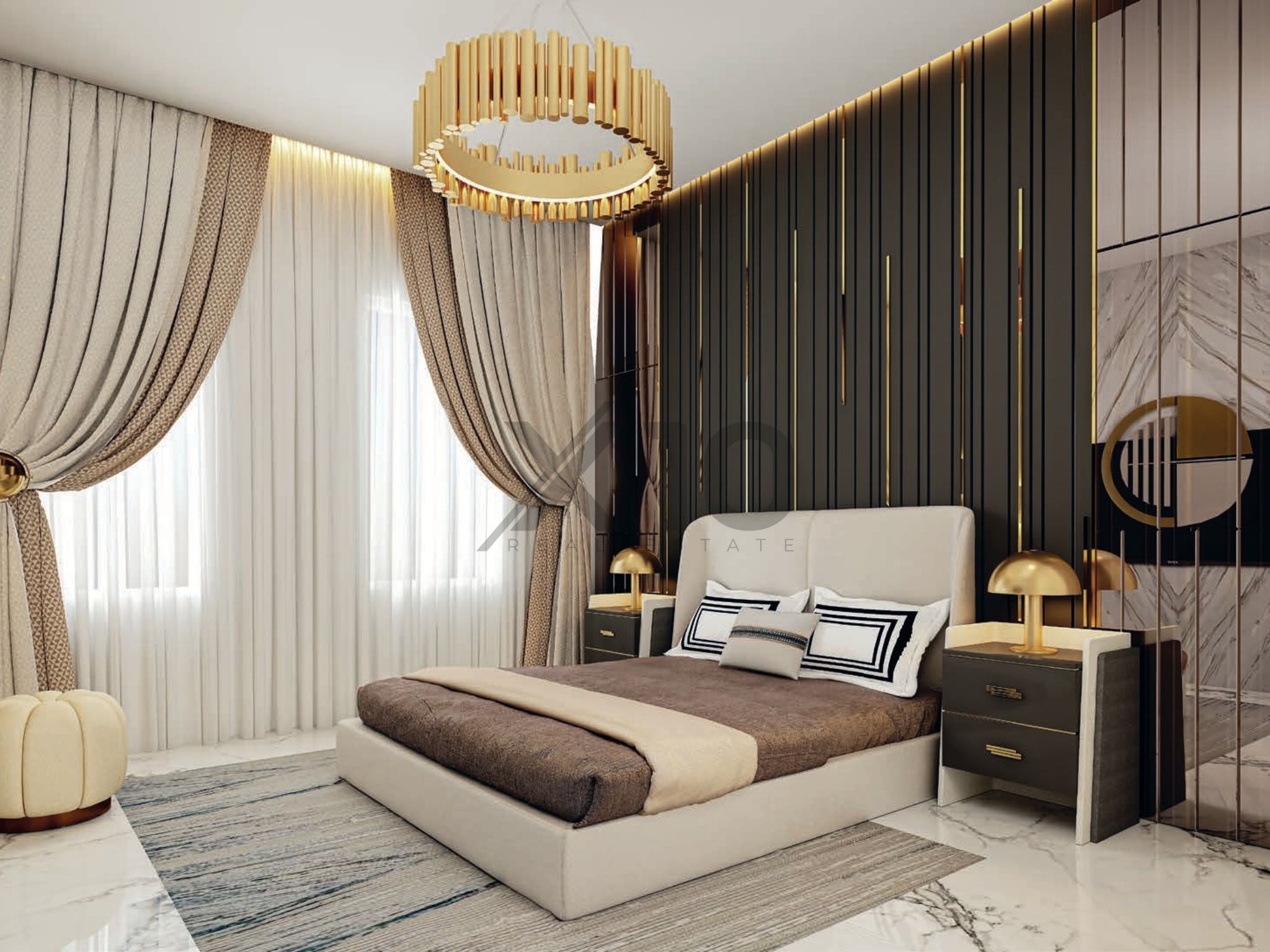 Presidential Suite 1BR | Burj Khalifa View | Pool