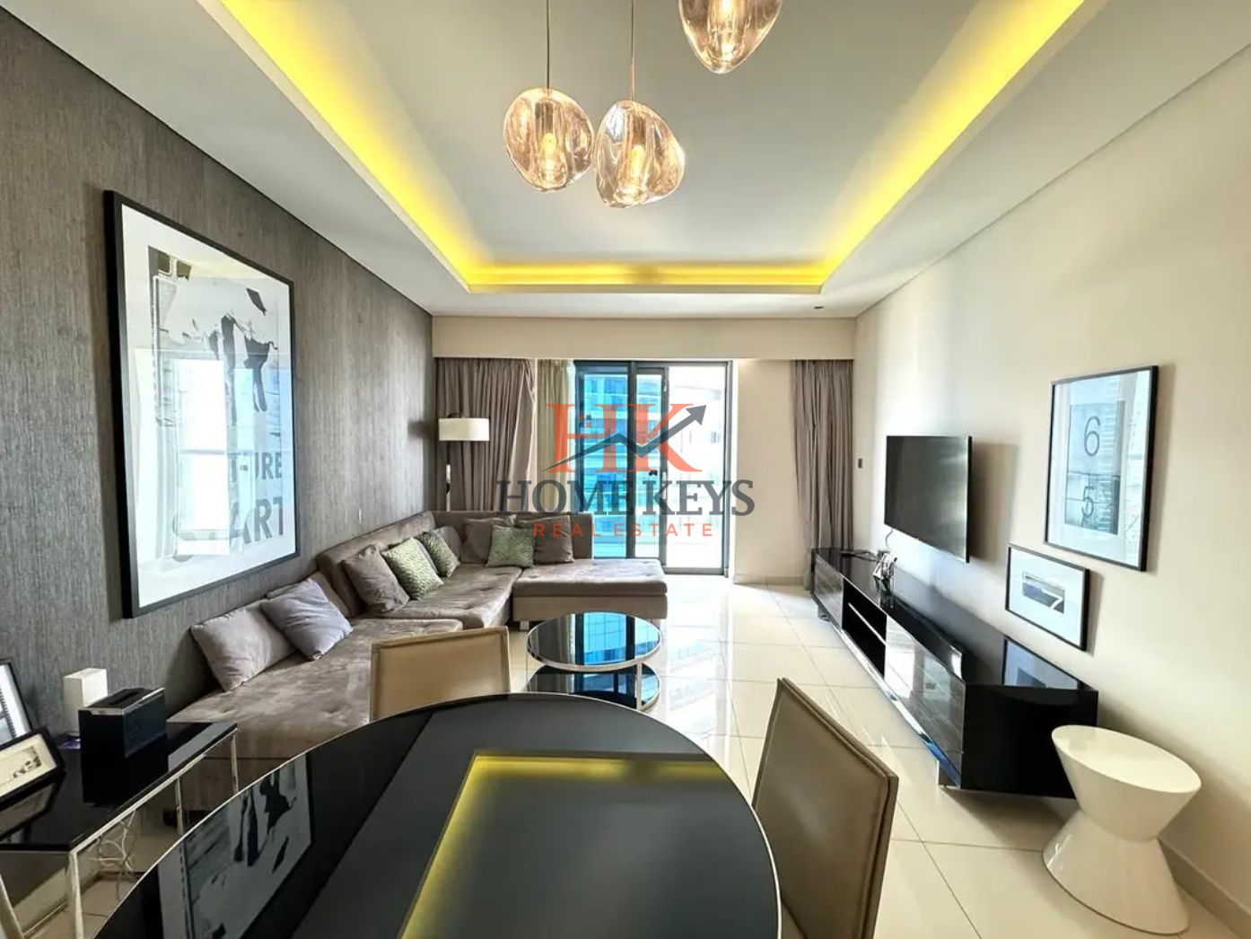Fully Furnished | Spacious 1 BHK | Open View | High Floor | Vacant