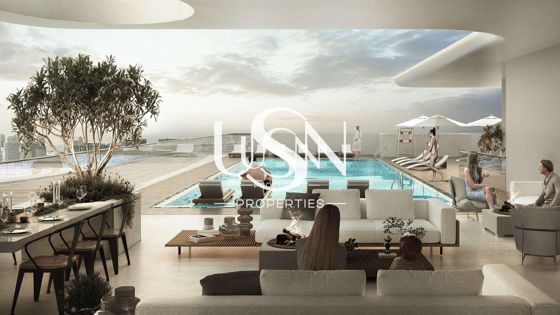 Modern Living at Pearl House 4 | City View | JVC
