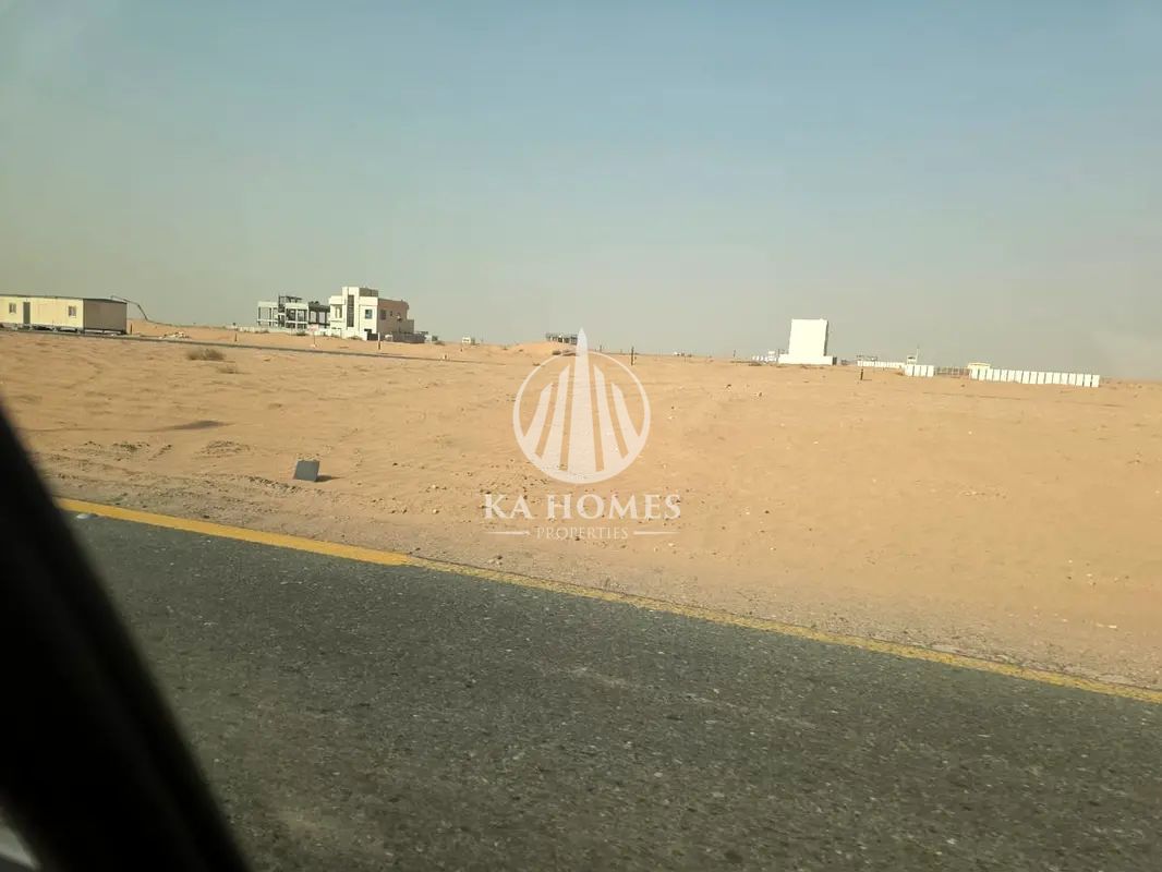 Own land in the Emirate of Sharjah with installments over 3 years