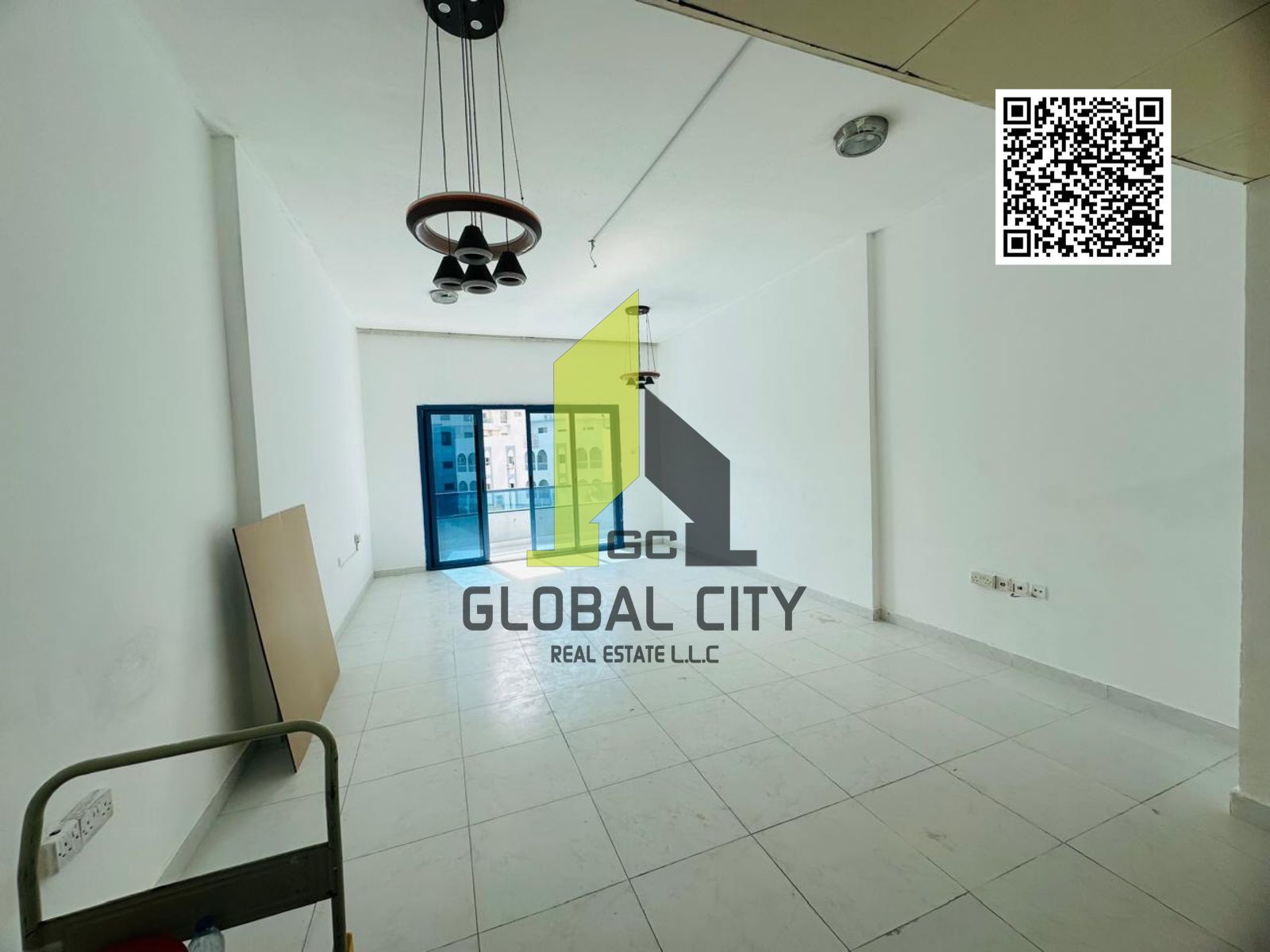 With Balcony Studio For Sale With Parking In Falcon Tower Ajman