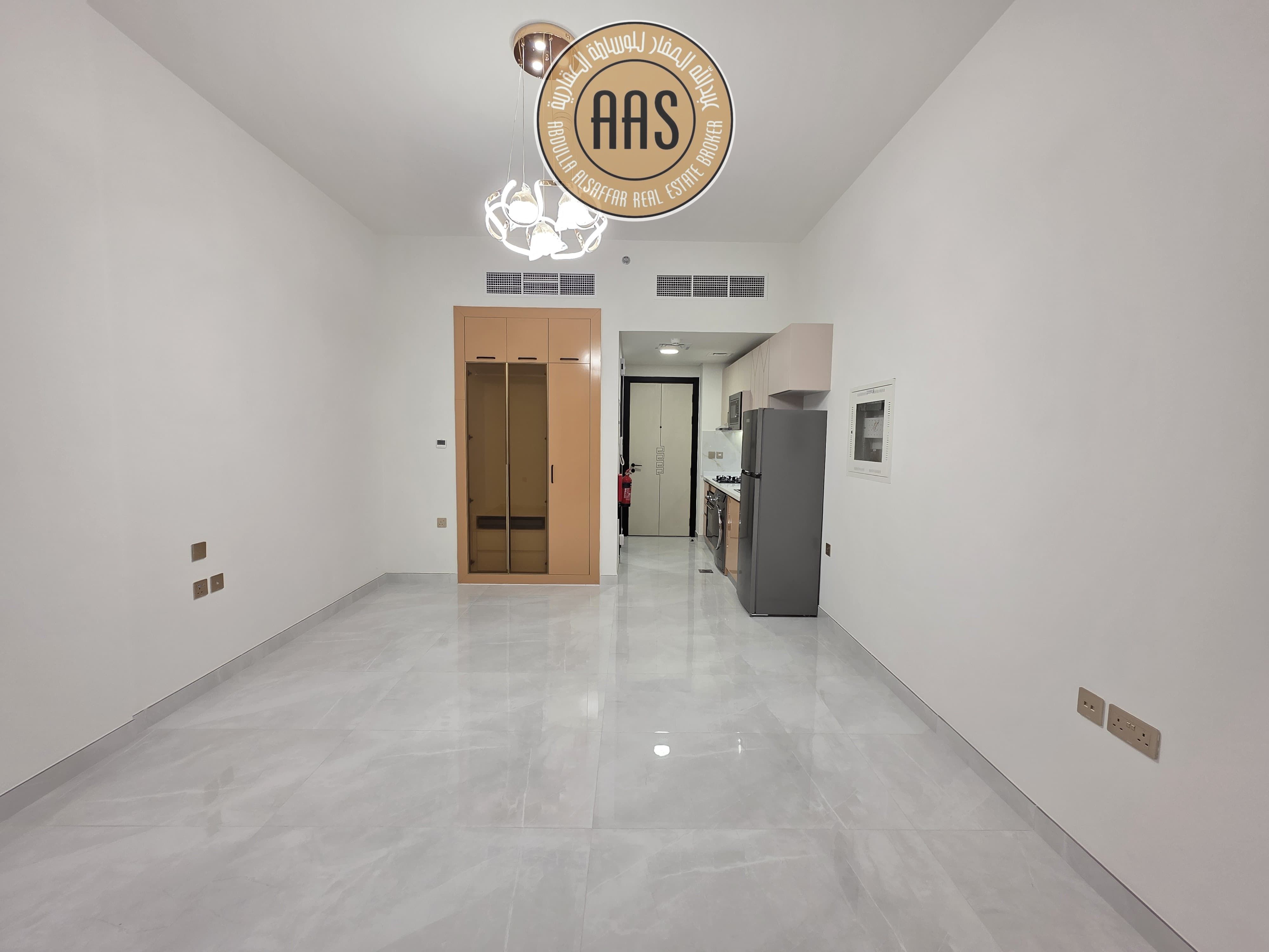 Brand New Sami-Furnished Luxurious Studio || Heigh Floor || Prime Location
