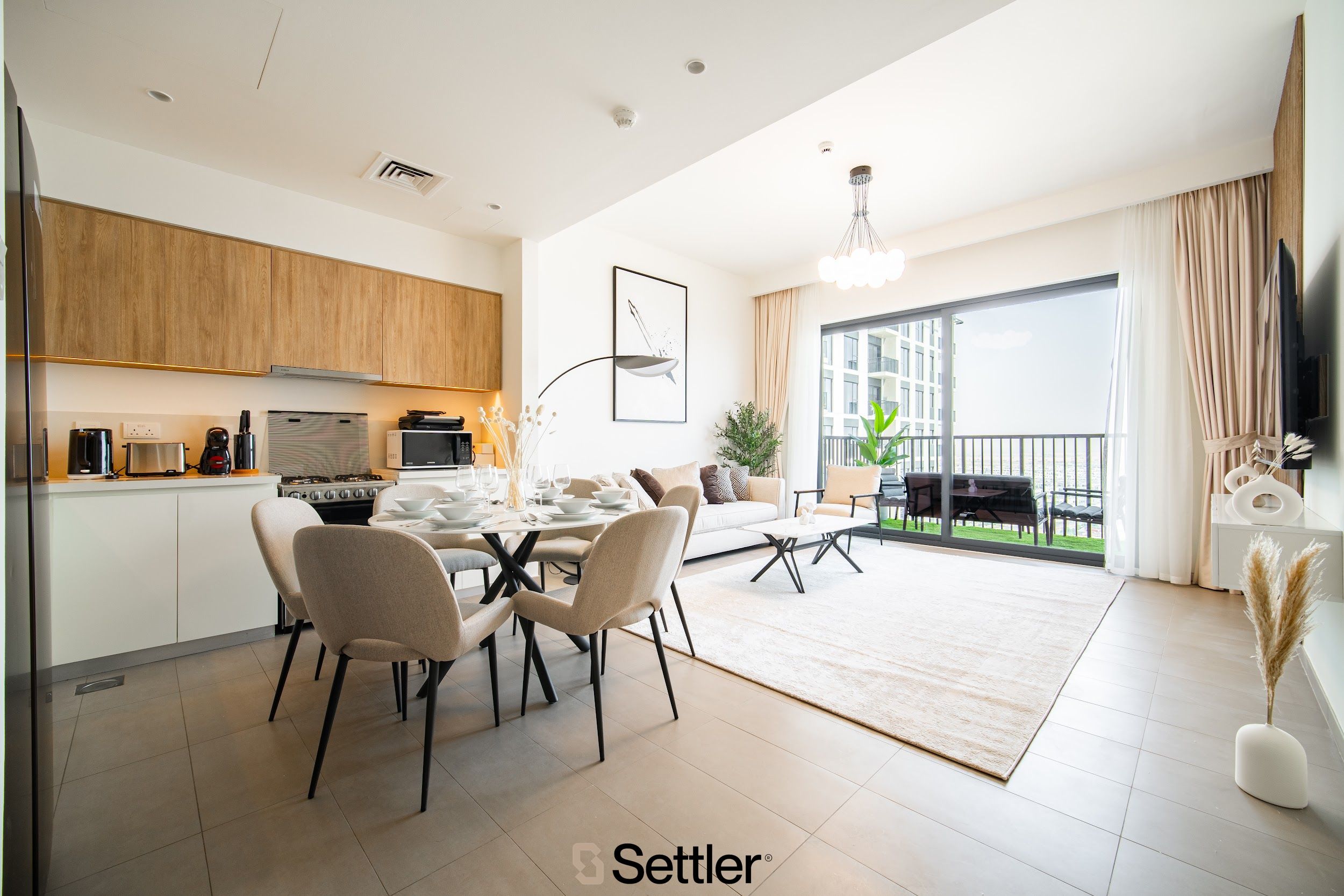 Stylish 2-Bedroom Apartment with Balcony | Park Ridge Tower C, Dubai Hills Estate