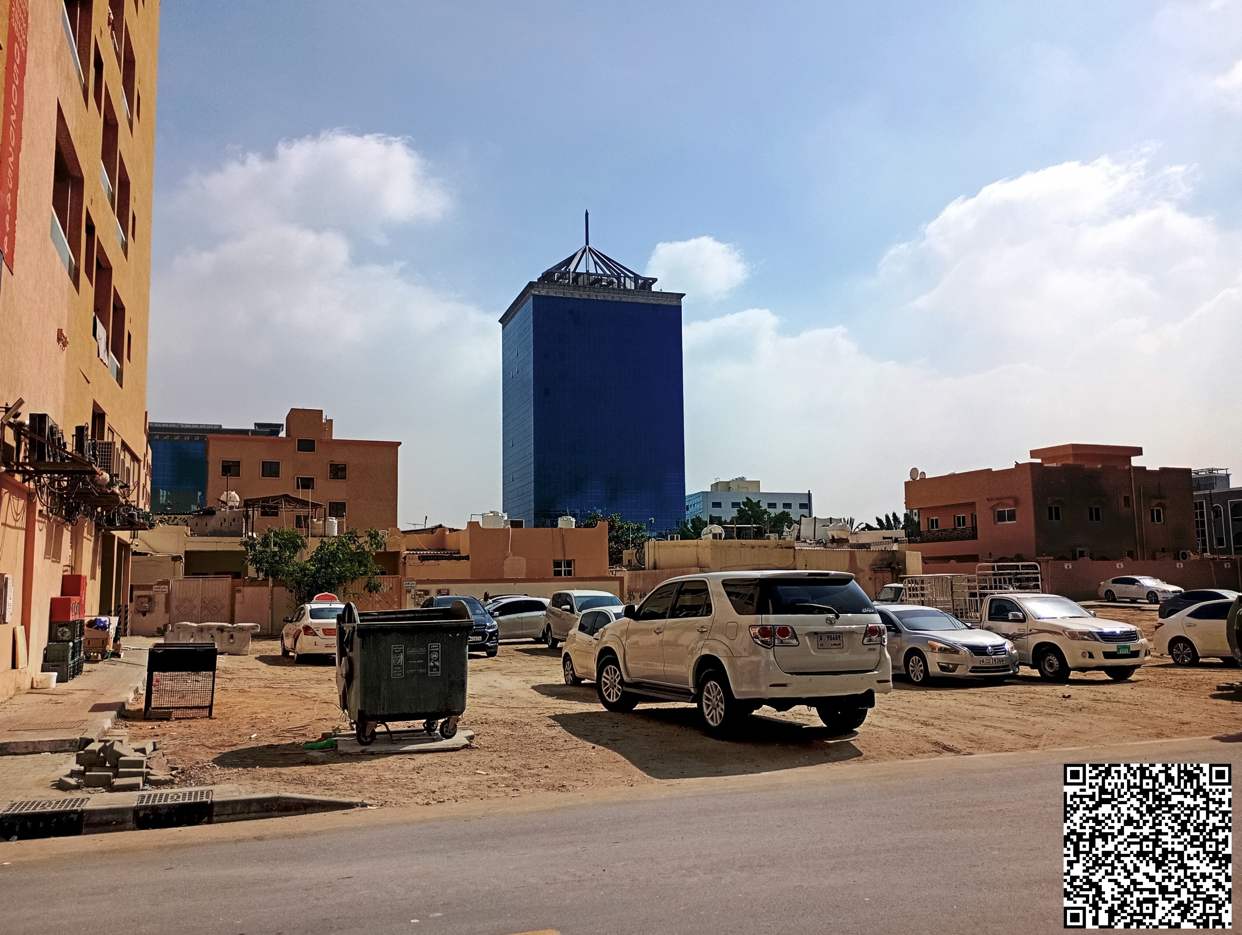 Commercial Land, Third Plot from the Corniche, on a Main Road + 3 Alleys – Liwara, Ajman