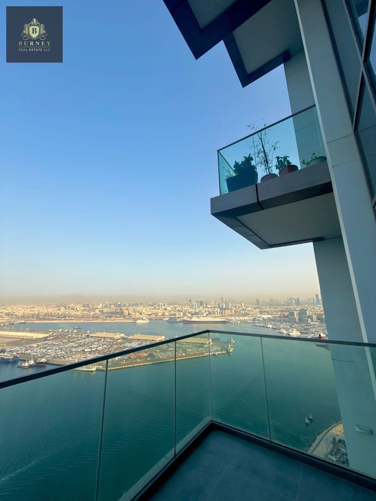 Waterfront Living | Modern 3BR with Balcony