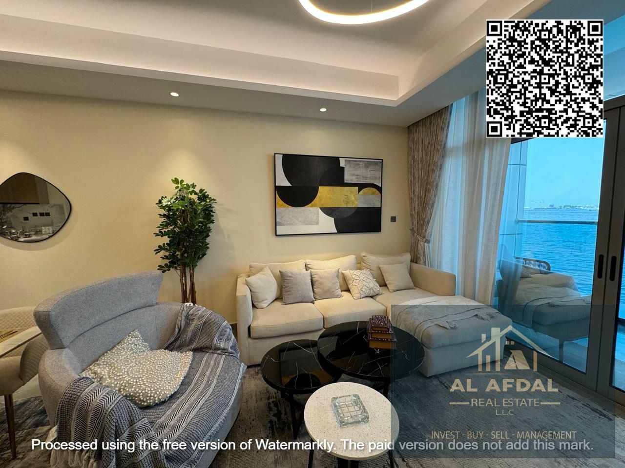 Own a property in Creek Tower on the sea at an excellent price with a 7-year payment plan.