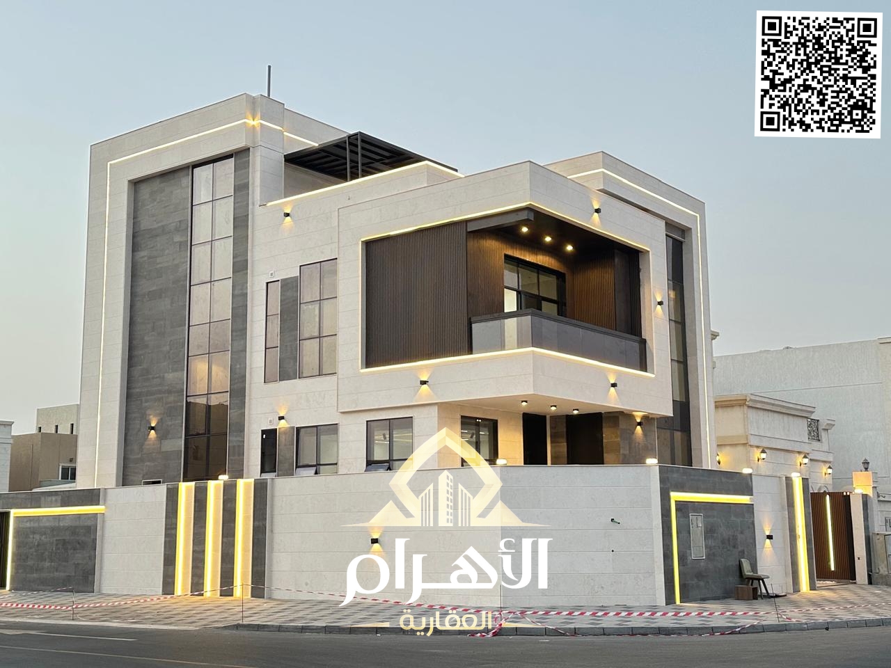 Luxury corner villa for sale in Al Zahia – two floors and a roof with a private pool, price including registration fees