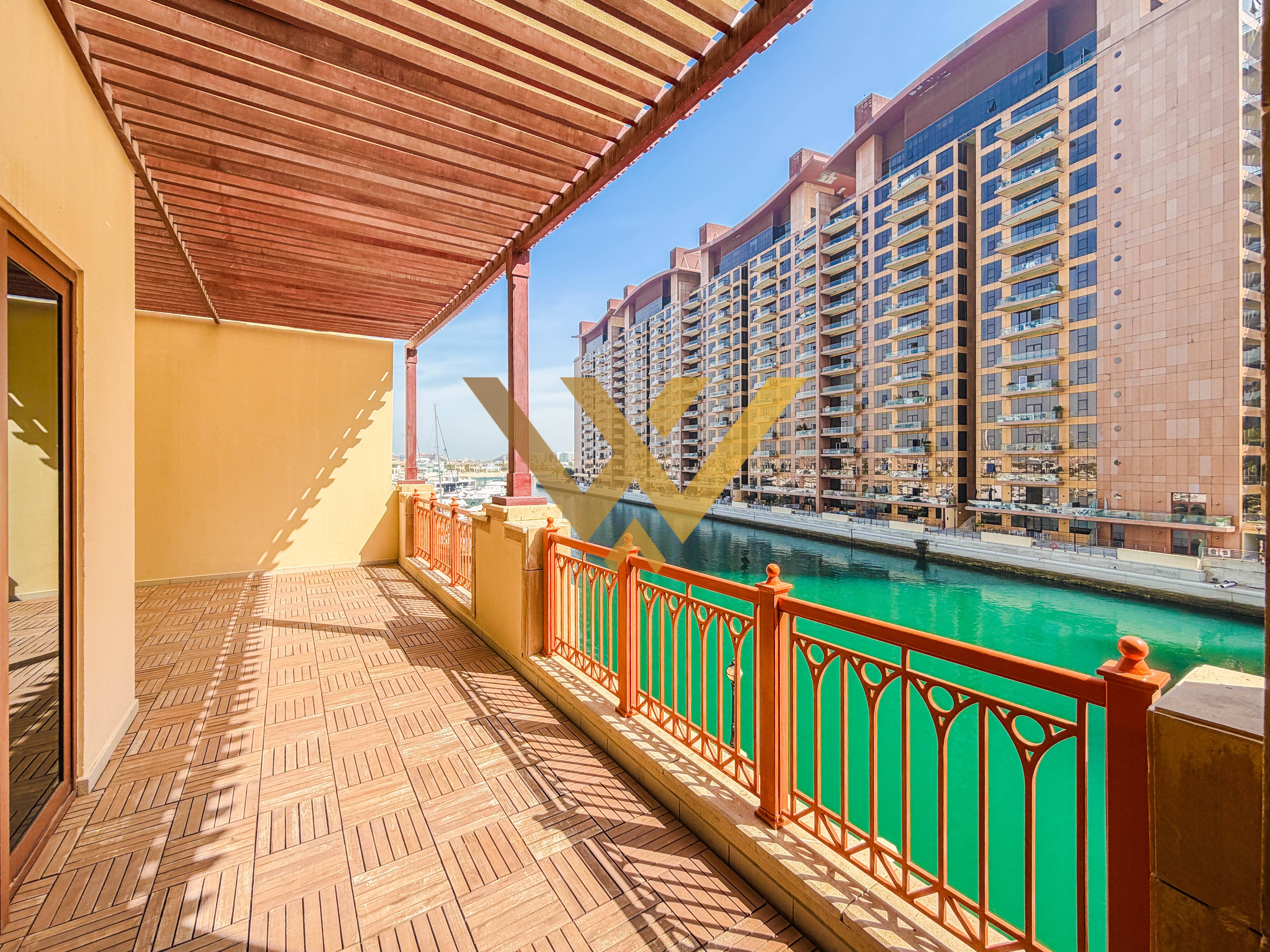 Exclusive Upgraded 3BR | Vacant | Sea View