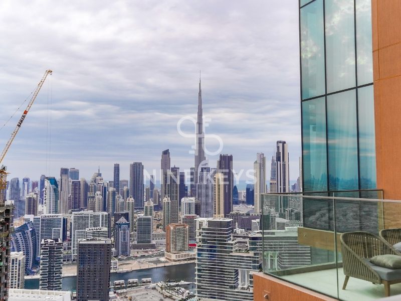 Spacious 2BR | Pool View | Unfurnished | Multiple Cheques | Prime Business Bay